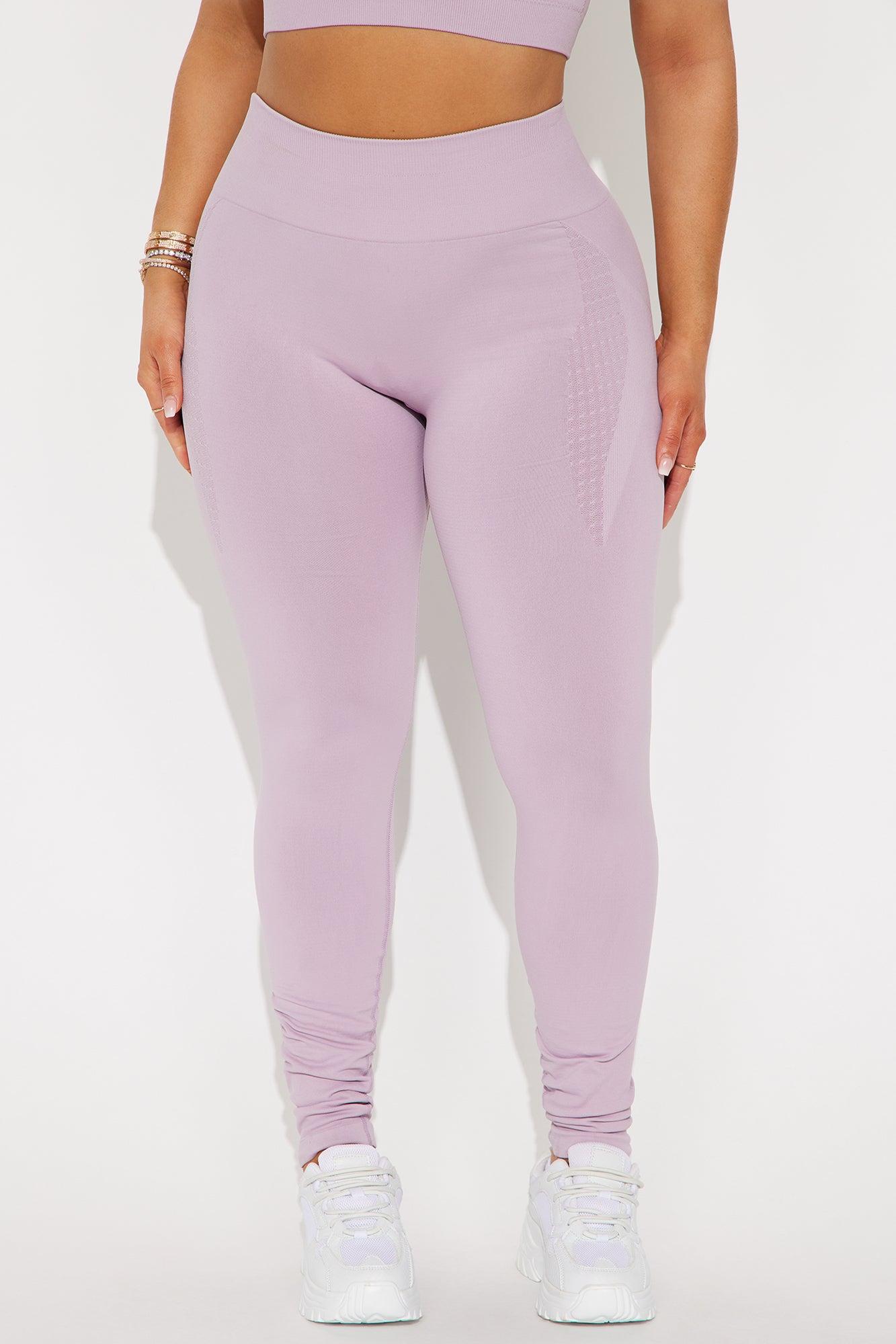 Catch A Break Seamless Active Legging - Lilac Product Image