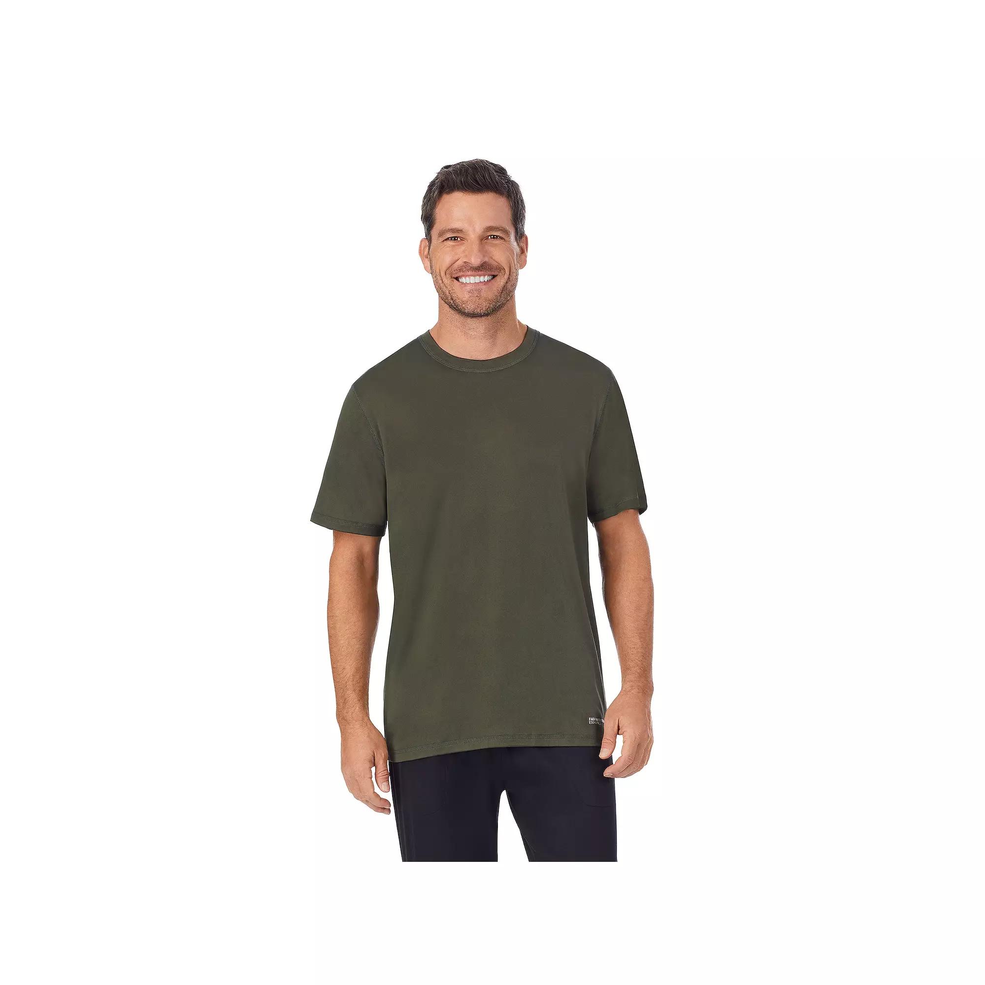 Men's Cuddl Duds® Far-Infrared Enhance Pajama Crewneck Tee,  Product Image