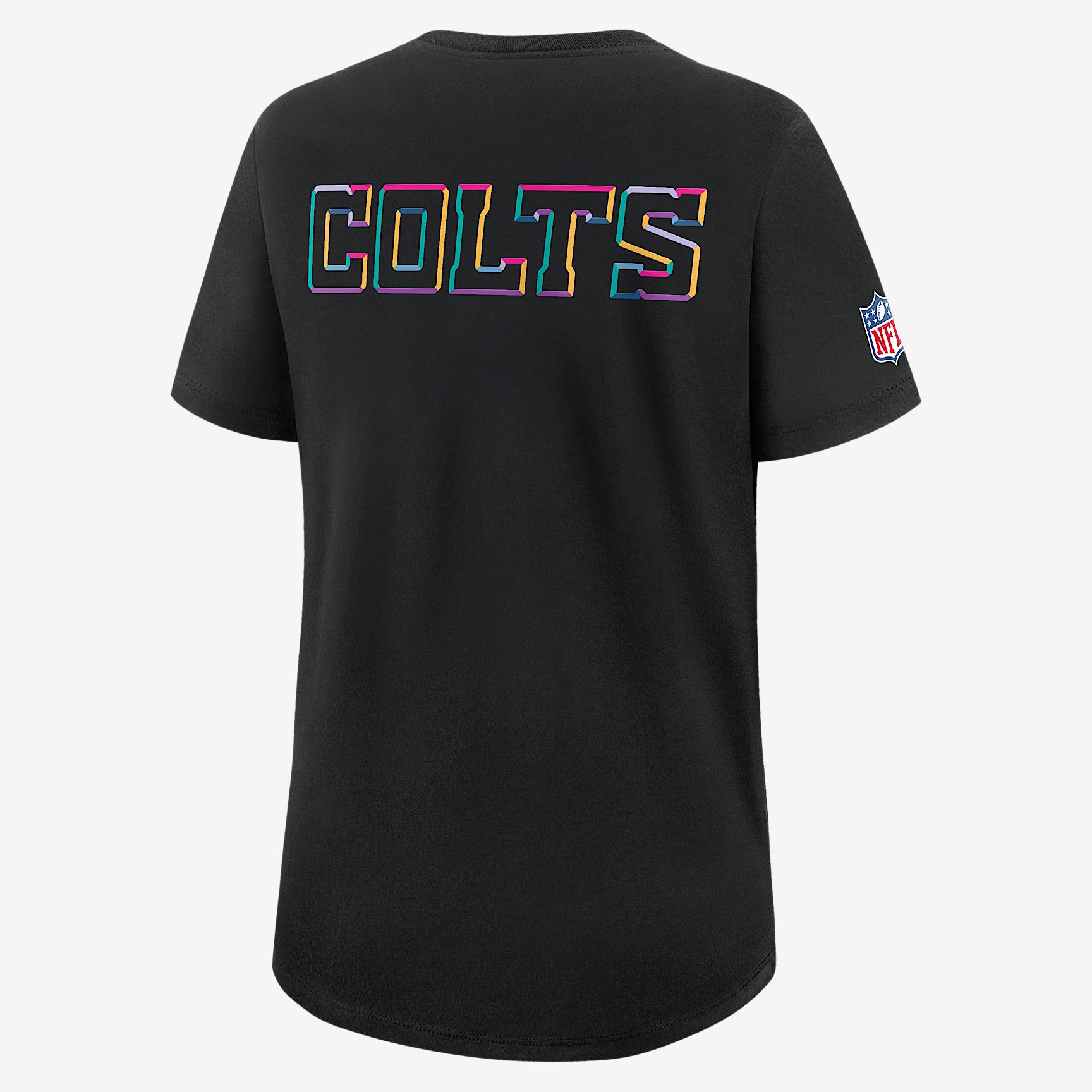 Indianapolis Colts Crucial Catch Women's Nike Dri-FIT NFL T-Shirt Product Image