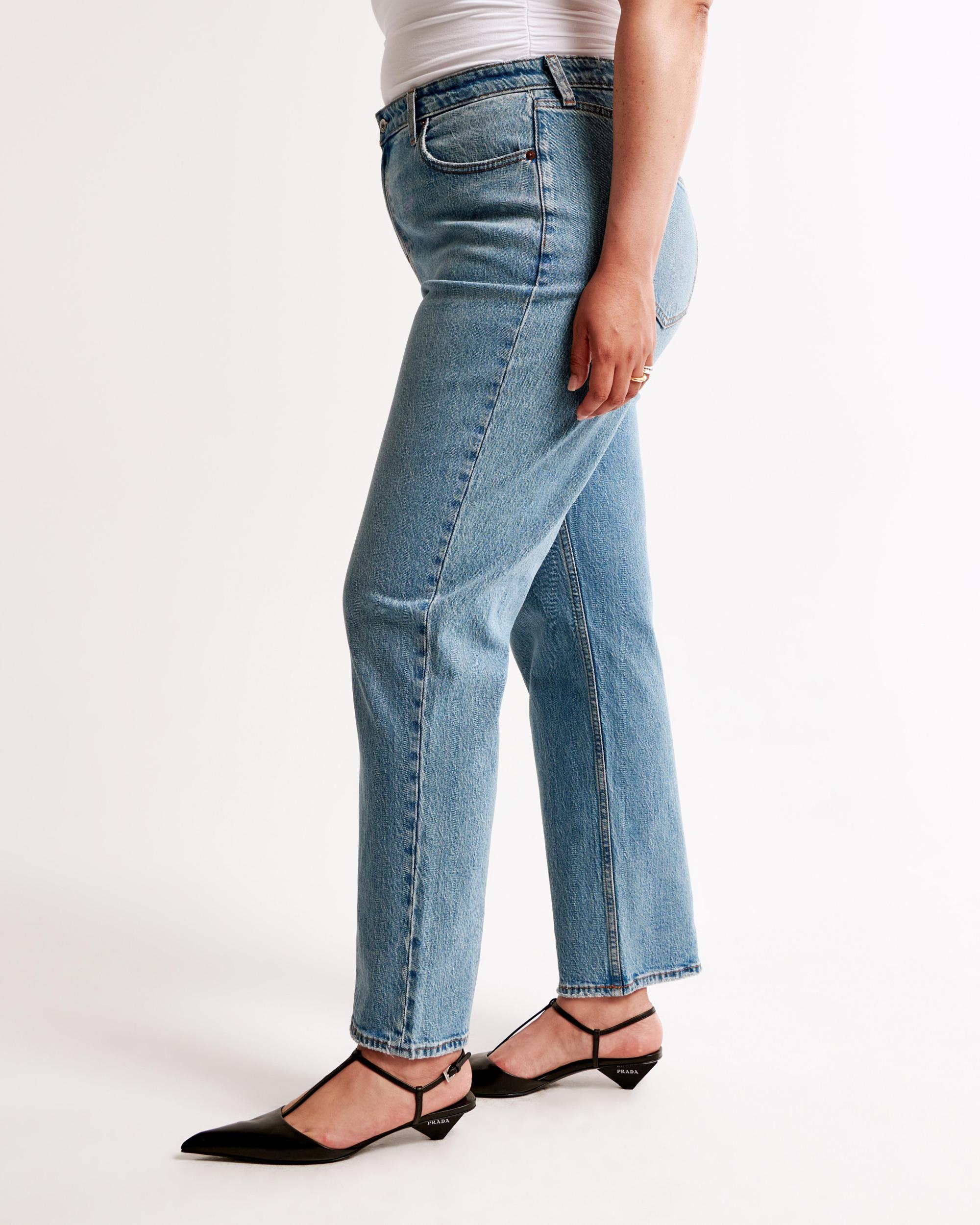 High Rise Vintage Straight Jean Product Image