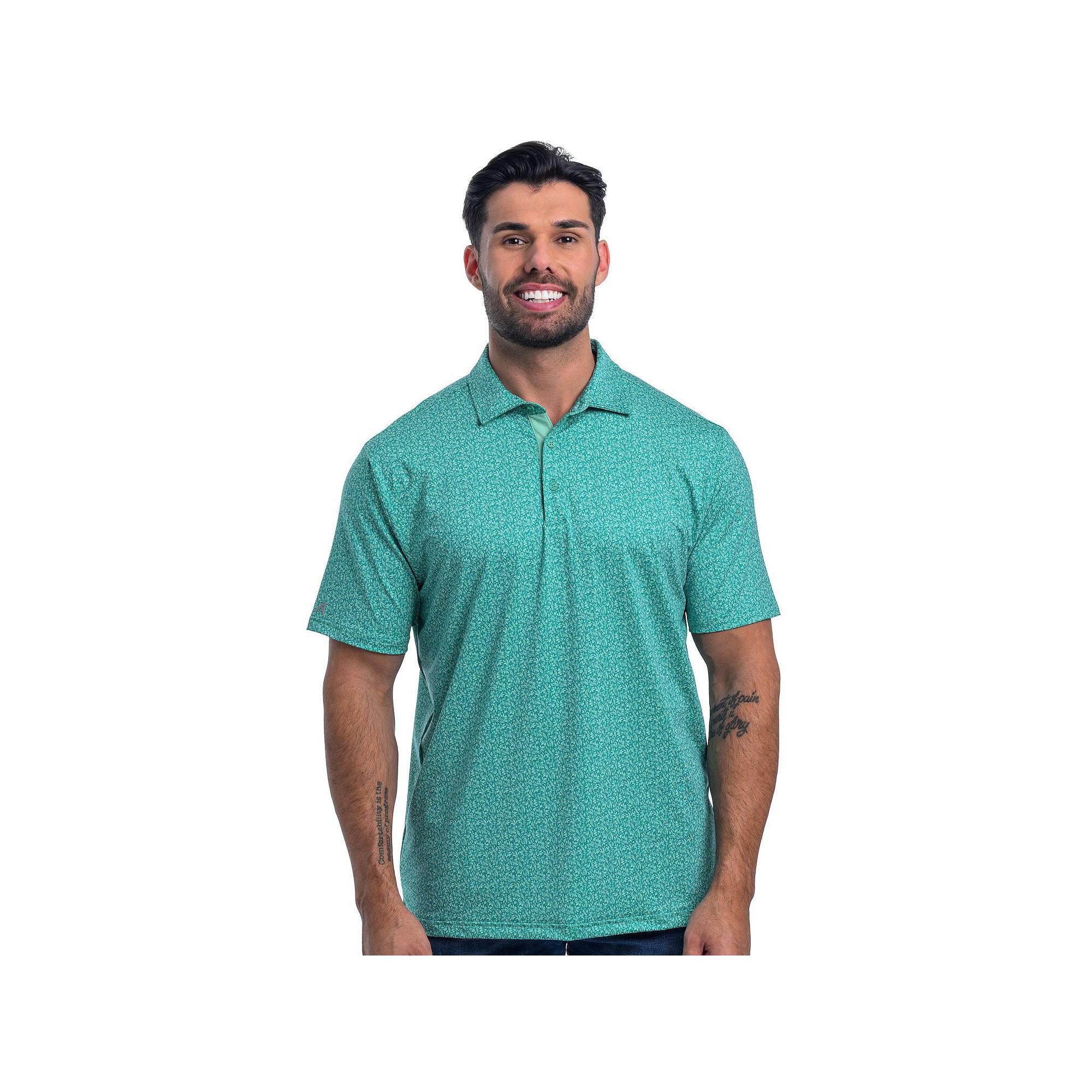 Men's Antigua Blooming Polo, Size: XXL, Cascade Grey Product Image