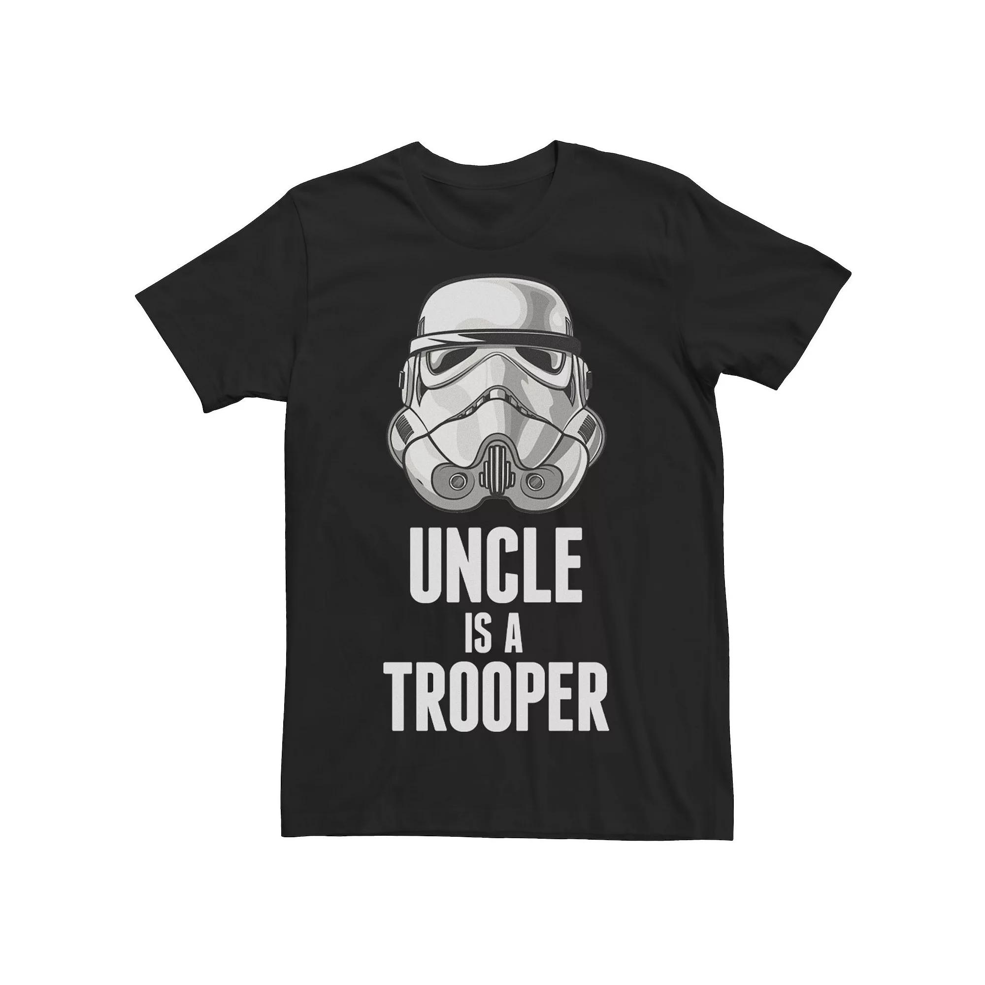 Men's Star Wars Stormtrooper Uncle Is A Trooper Tee,  Product Image