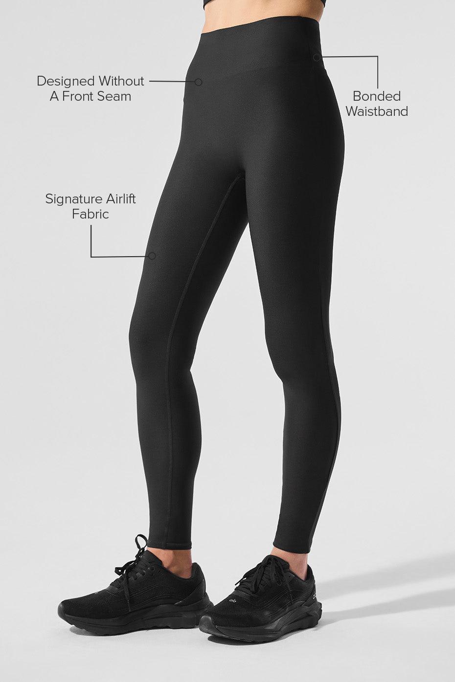 Airlift High-Waist Sleek Legging - Black Product Image