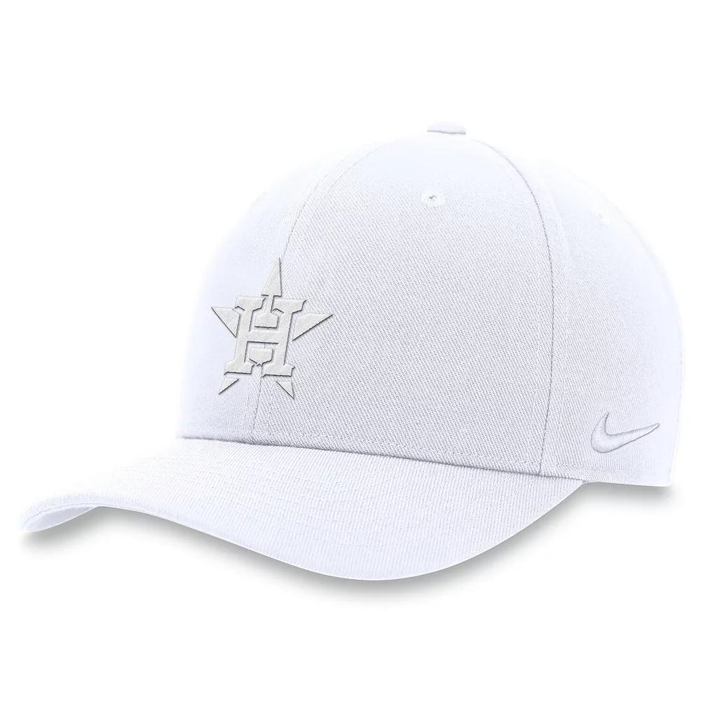 Men's Nike White Houston Astros Club Performance Adjustable Hat, Size: Large/XL Product Image