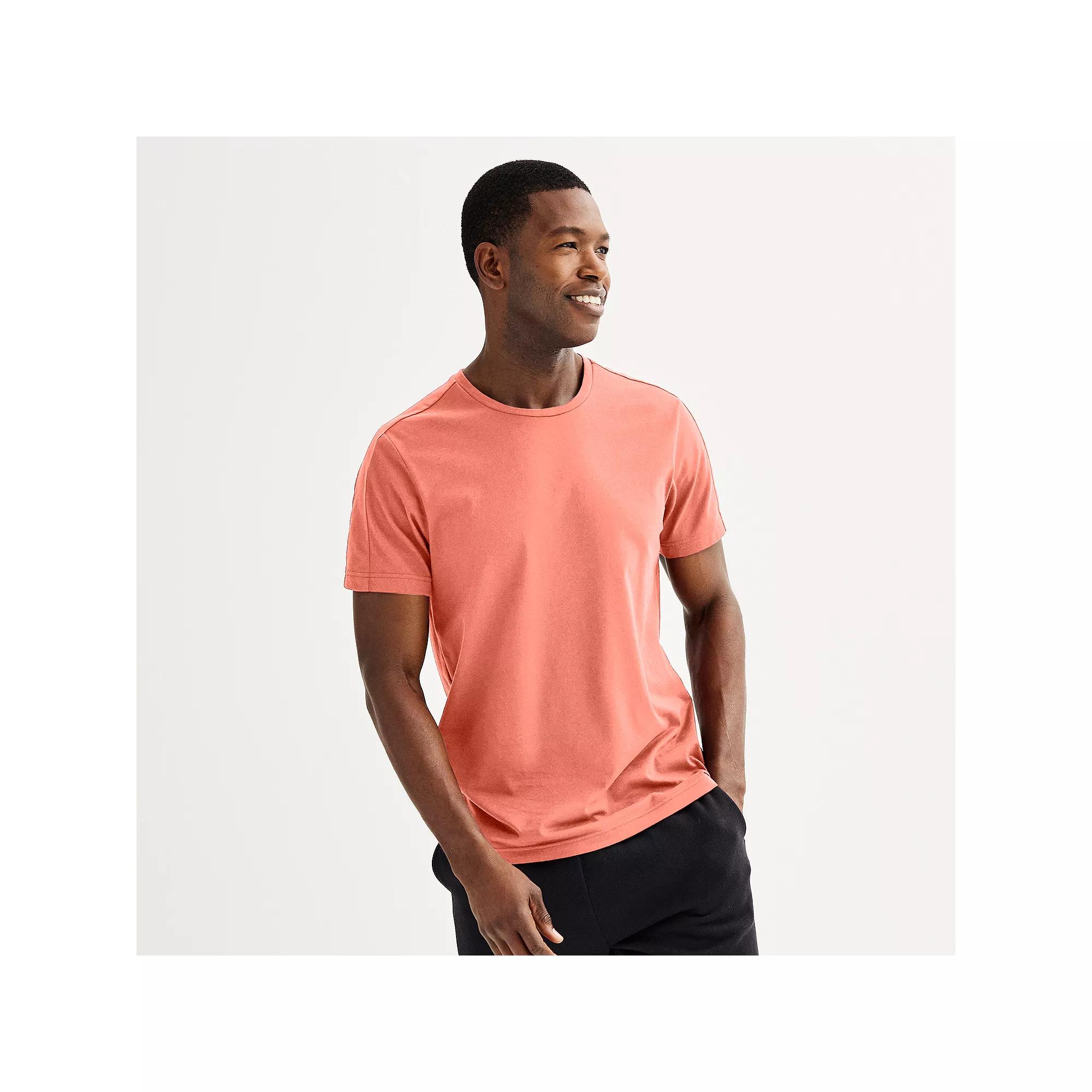 Men's Tek Gear® Essential Gear Tee, Size: XXL, Fresno Orange Product Image