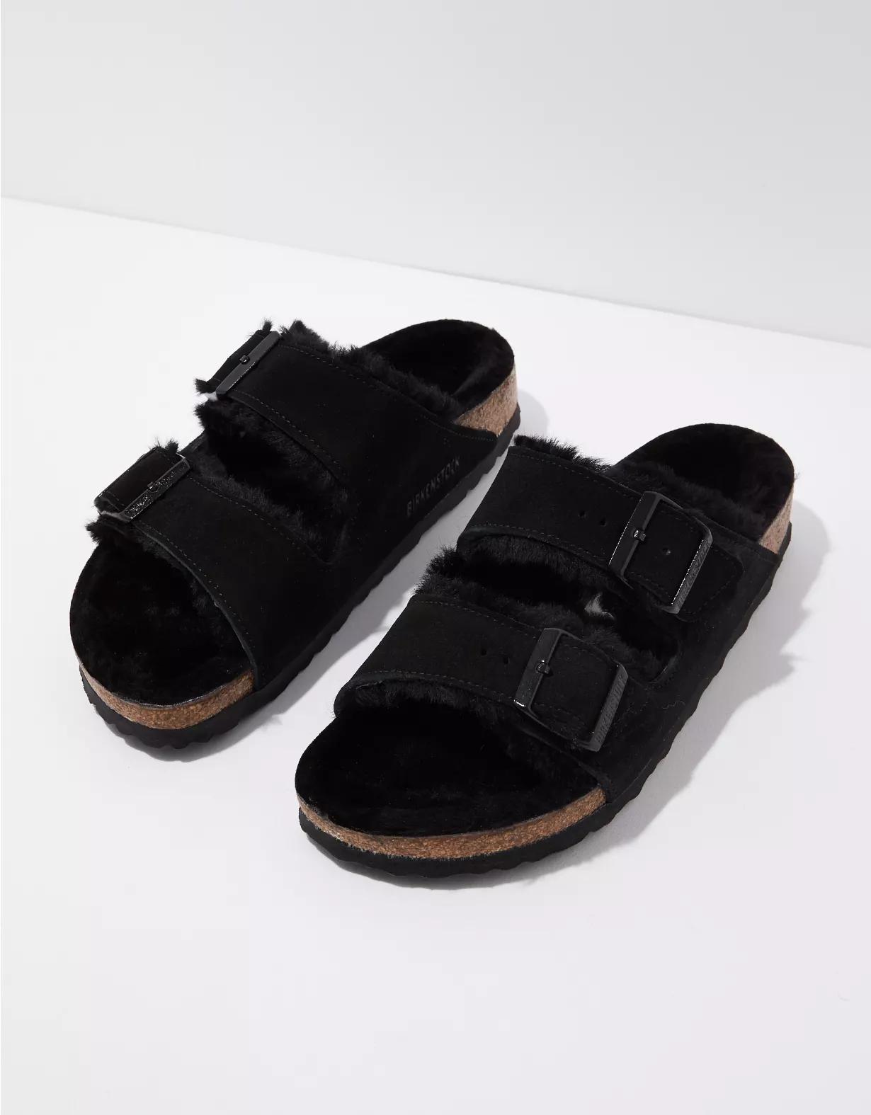 Birkenstock Women's Arizona Shearling Sandal Product Image
