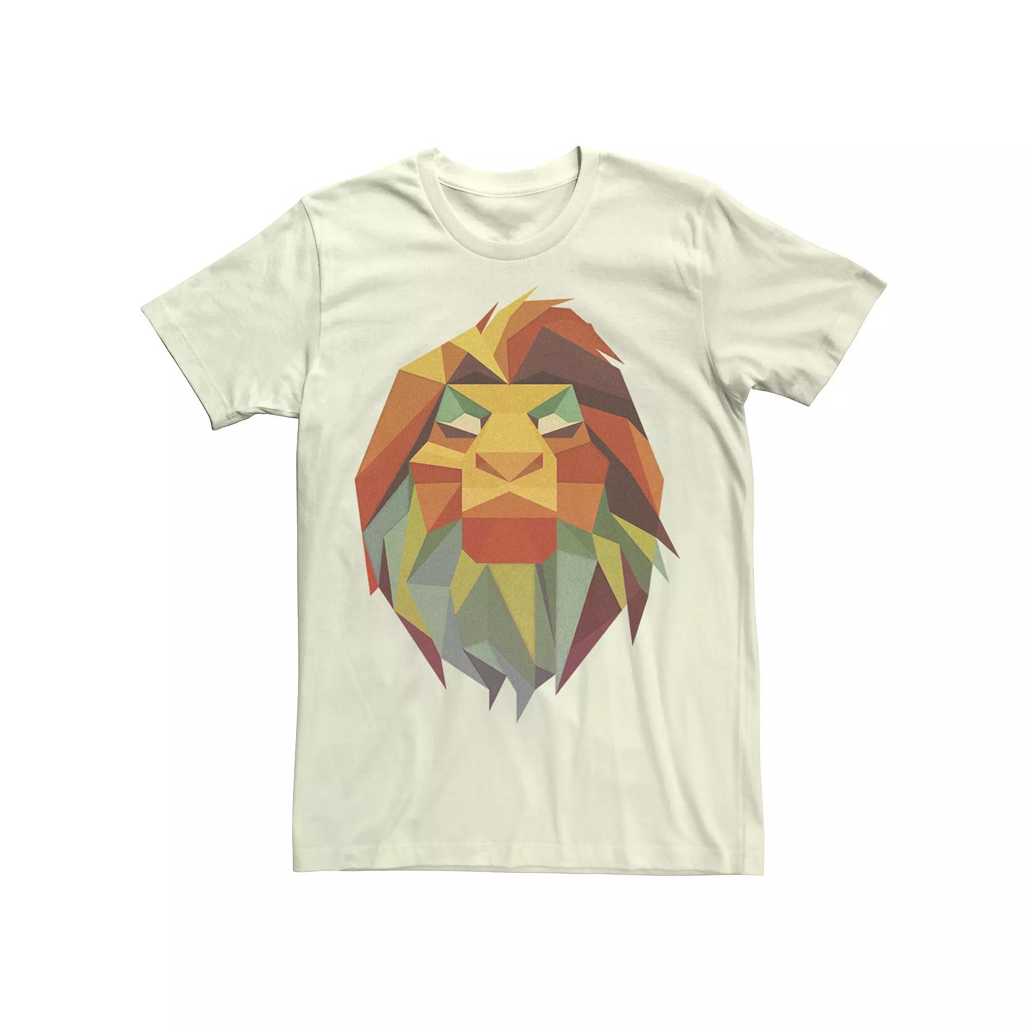 Men's Lion King Paper Cut Simba Tee,  Product Image