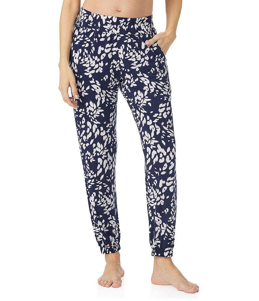 Donna Karan Inked Animal Print Coordinating Lounge Jogger Product Image