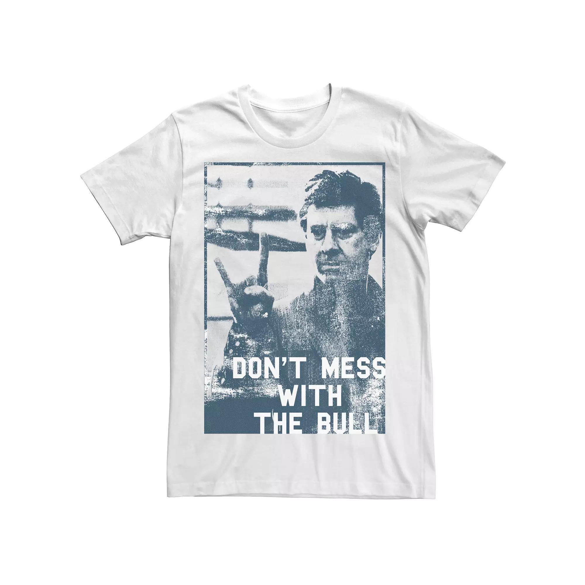 Men's Breakfast Club Don't Mess With The Bull Graphic Tee, Size: XXL, White Product Image