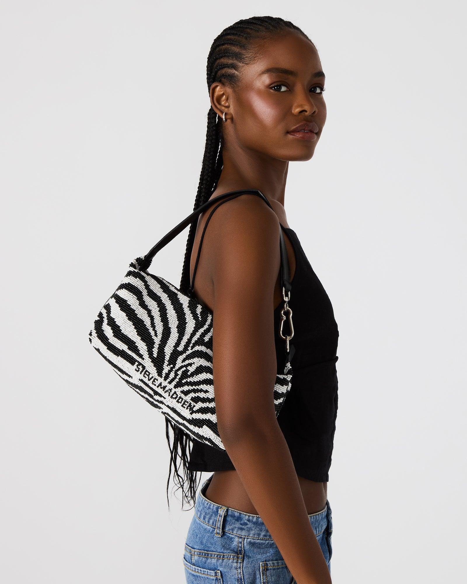 EMERSYN BEADED BAG ZEBRA Female Product Image