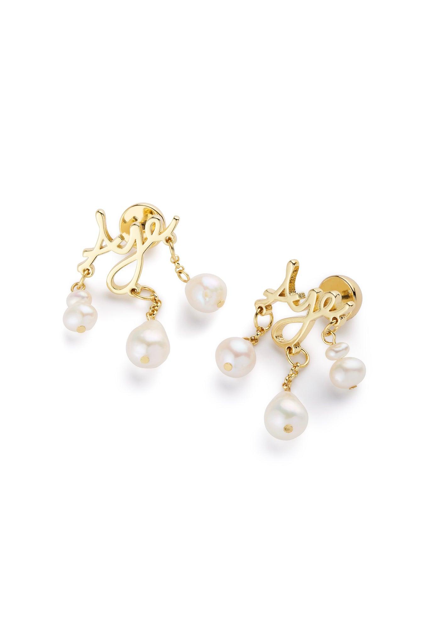 Carmen Pearl Drop Stud Product Image