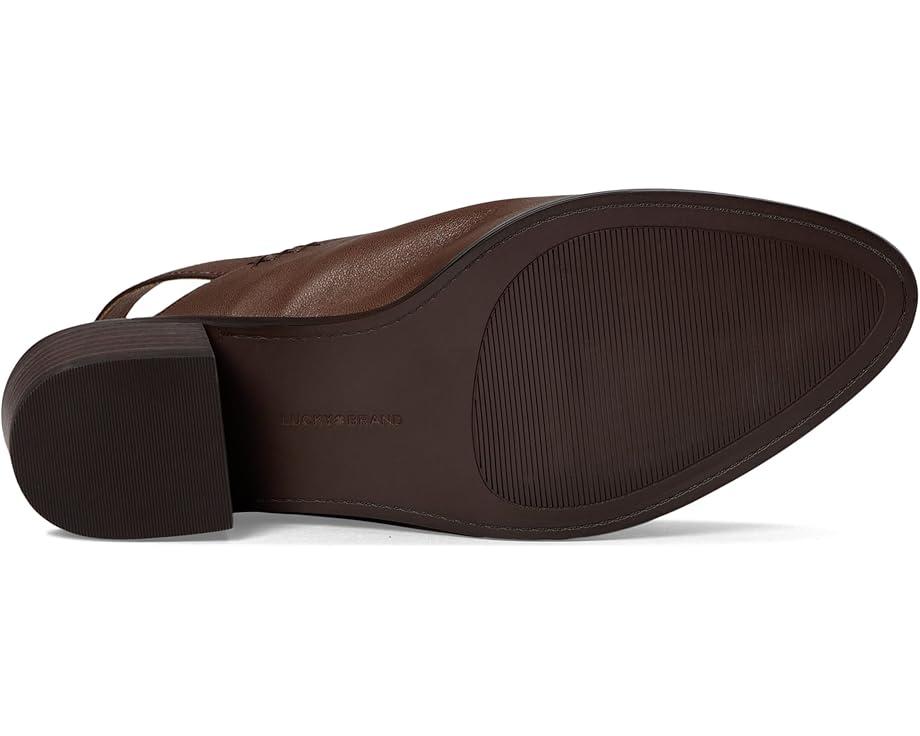 Valther Kitten Heel Slingback Flat Mule Product Image