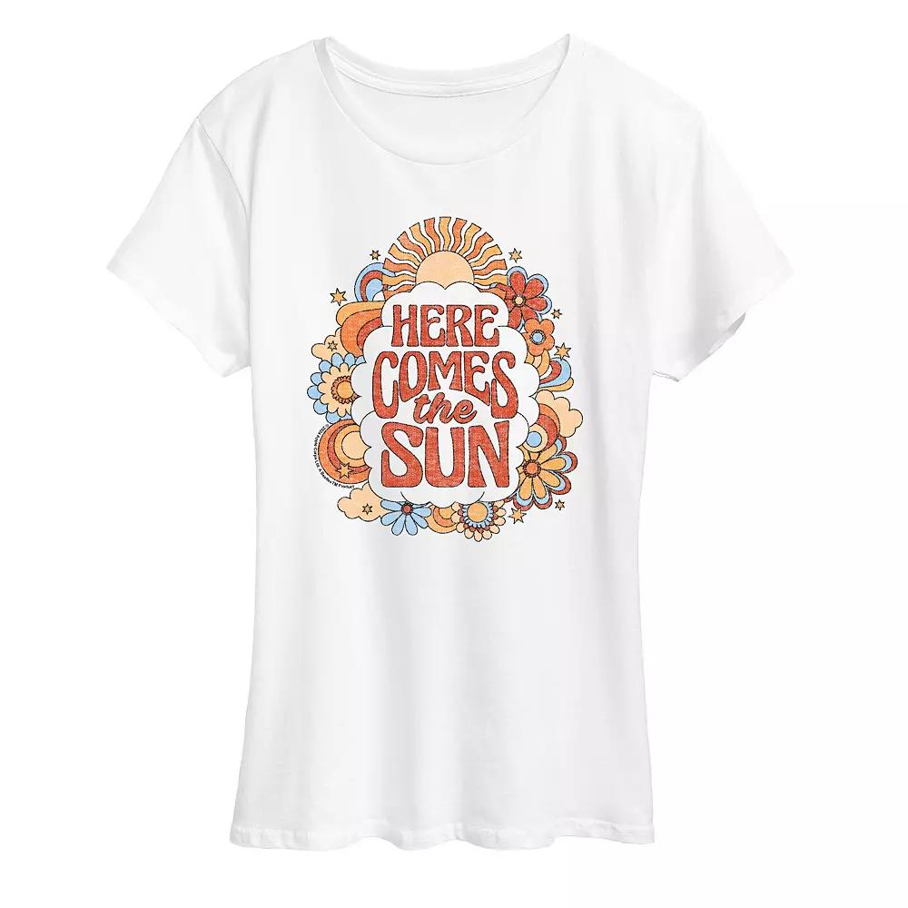 Women's The Beatles Here Comes The Sun Graphic Tee,  Product Image