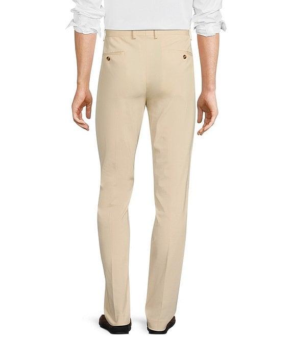 Murano Wardrobe Essentials Alex Slim-Fit Knit Suit Separates Flat-Front Dress Pants Product Image