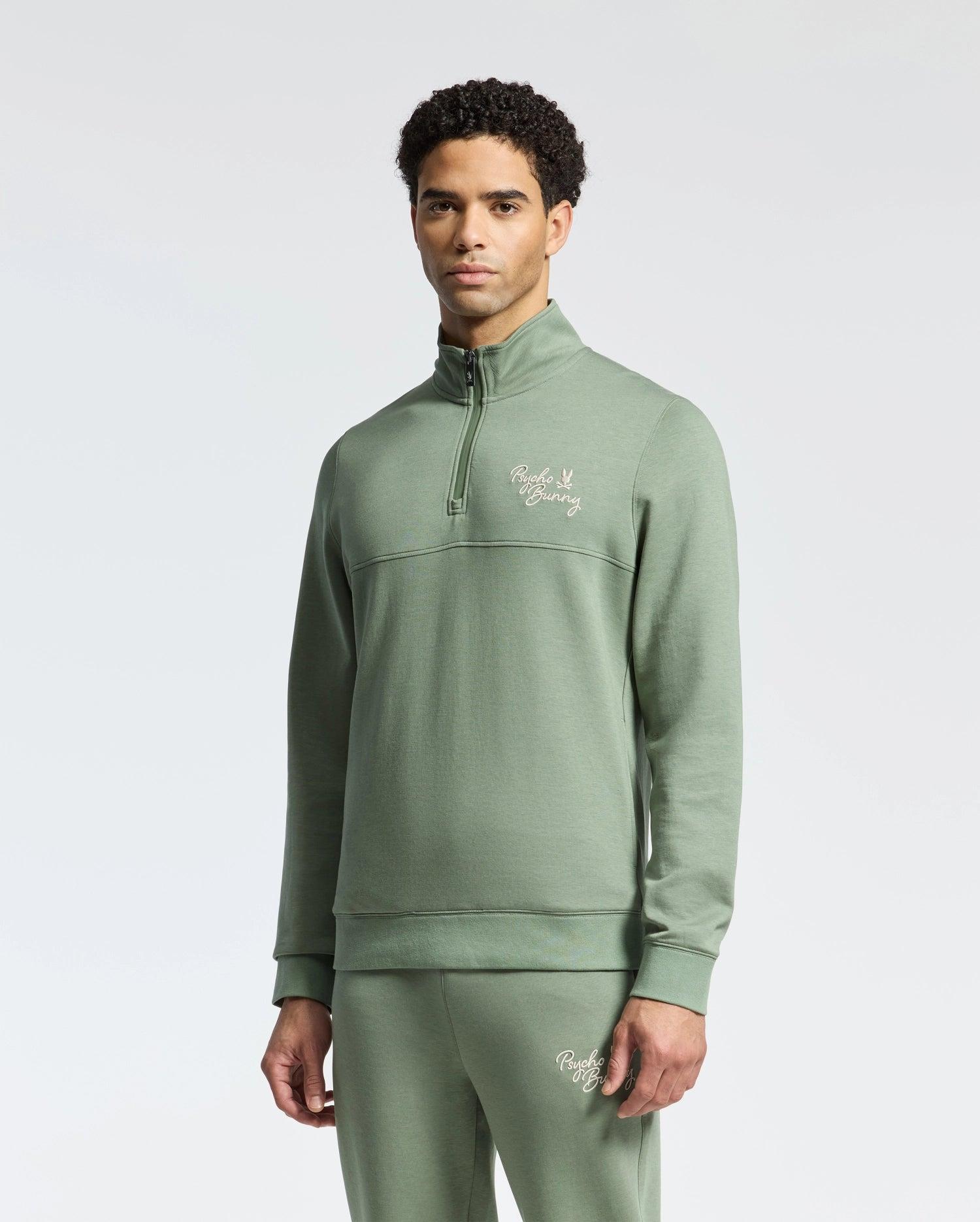 MENS TAYLOR PIQUE LONG SLEEVE TEE - B6T580F200 Male Product Image