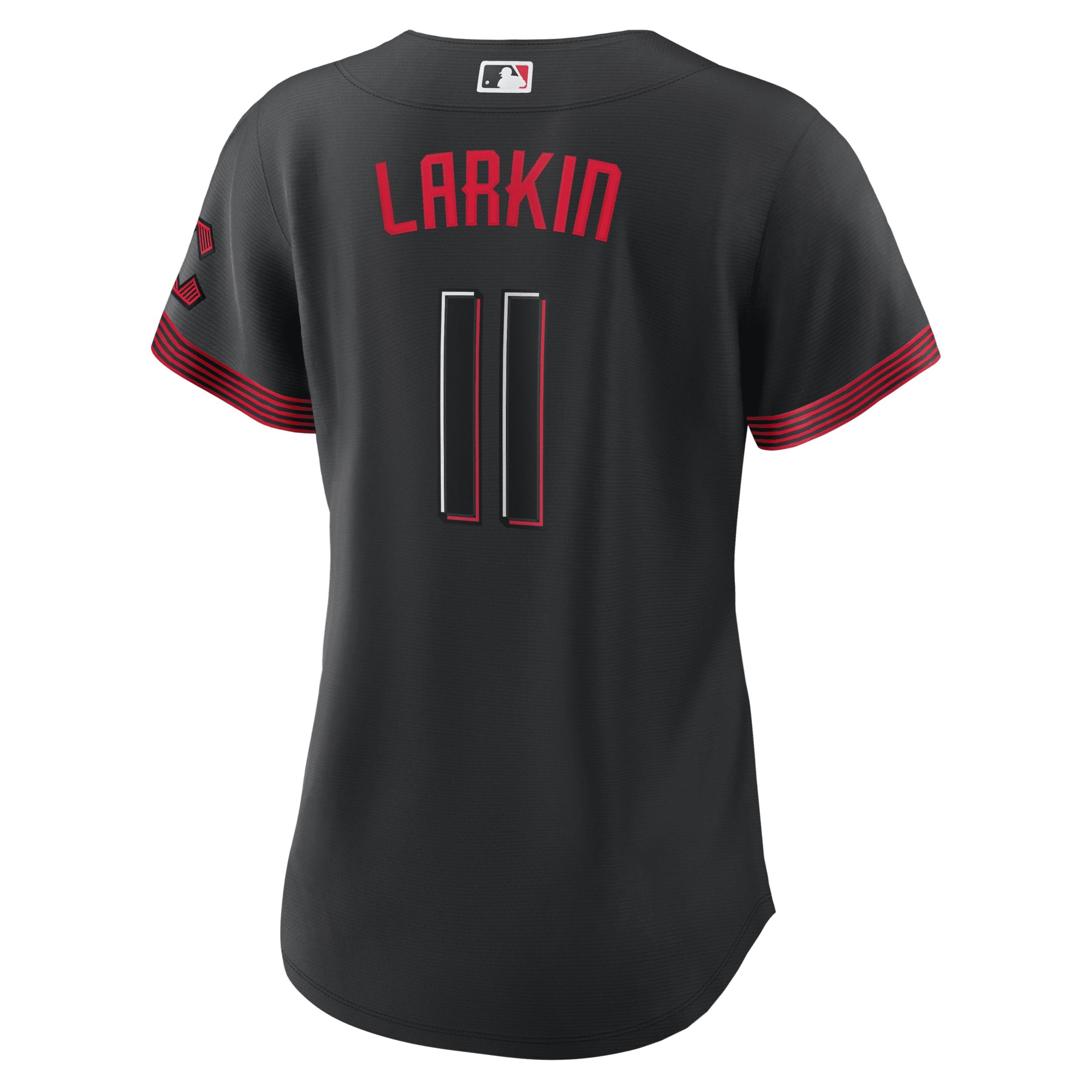 Nike Men's MLB Cincinnati Reds City Connect (Barry Larkin) Replica Baseball Jersey Product Image