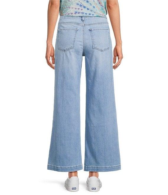 KUT from the Kloth Meg High Rise Wide Leg Denim Jeans Product Image