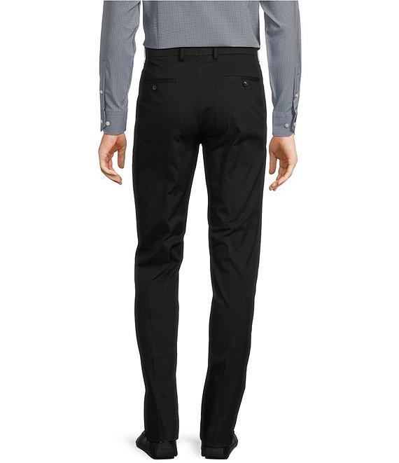 Murano Wardrobe Essentials Alex Slim Fit Flat Front Washed Stretch Chino Pants Product Image