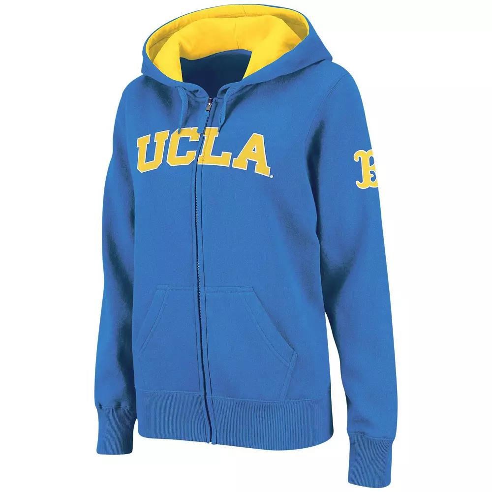 Women's Blue UCLA Bruins Arched Name Full-Zip Hoodie,  Product Image