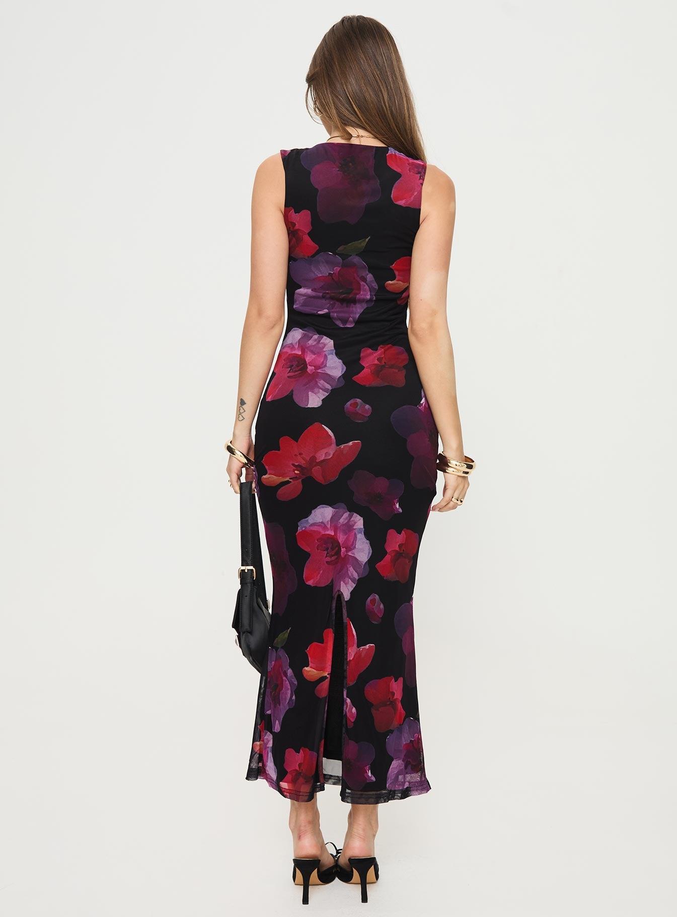 Eviana Maxi Dress Floral Product Image