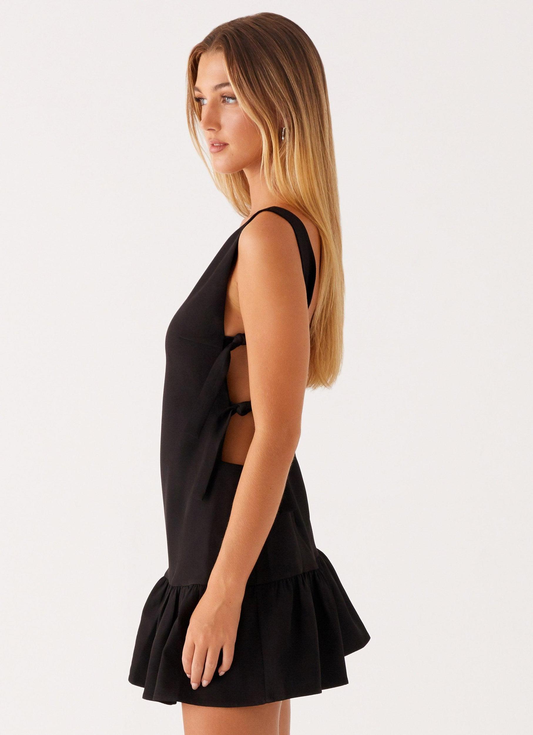 Roux Mini Dress - Black Product Image