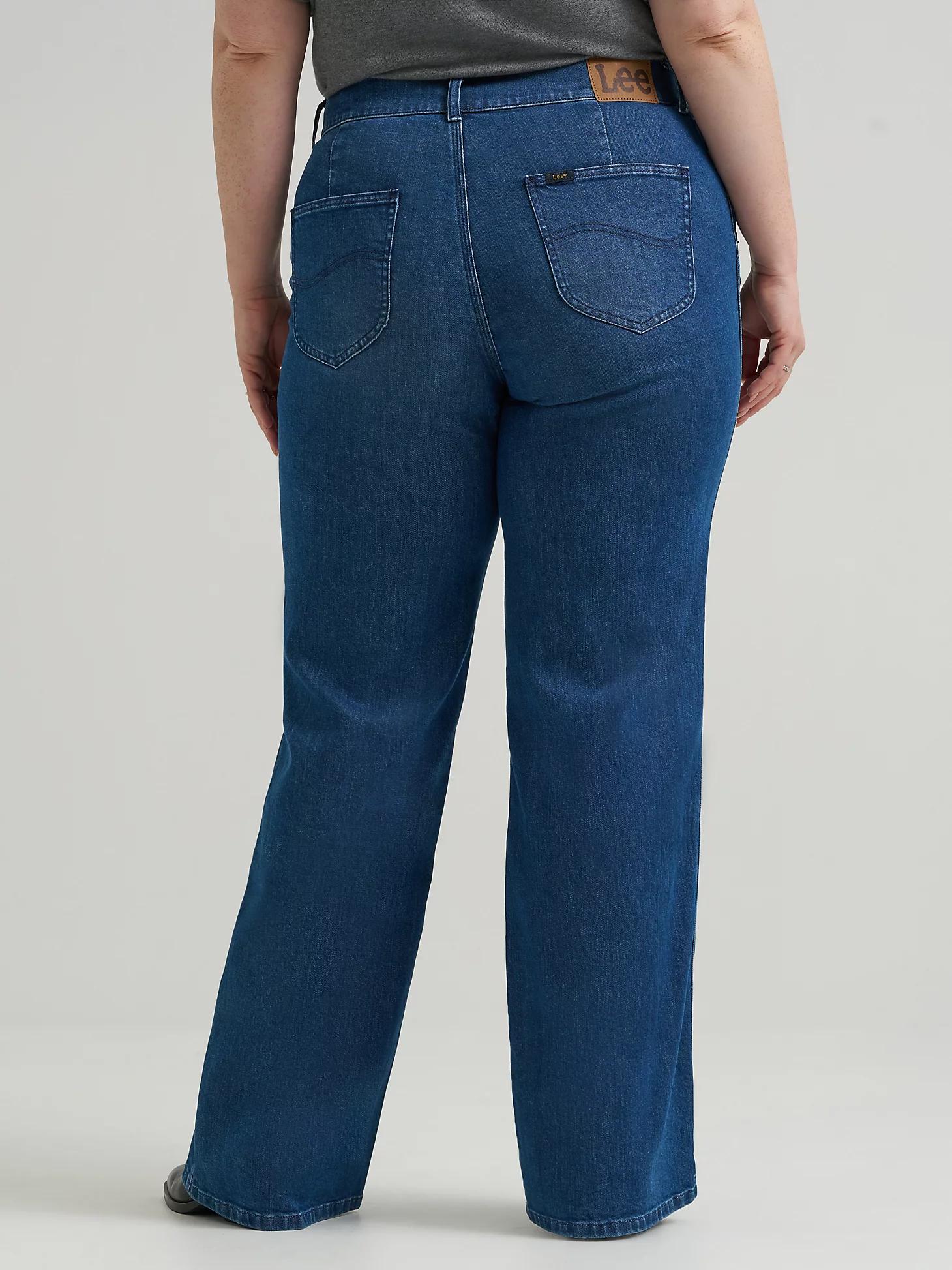Women's Legendary High Rise A-Line Jean (Plus) | Women's Jeans | Lee® Product Image