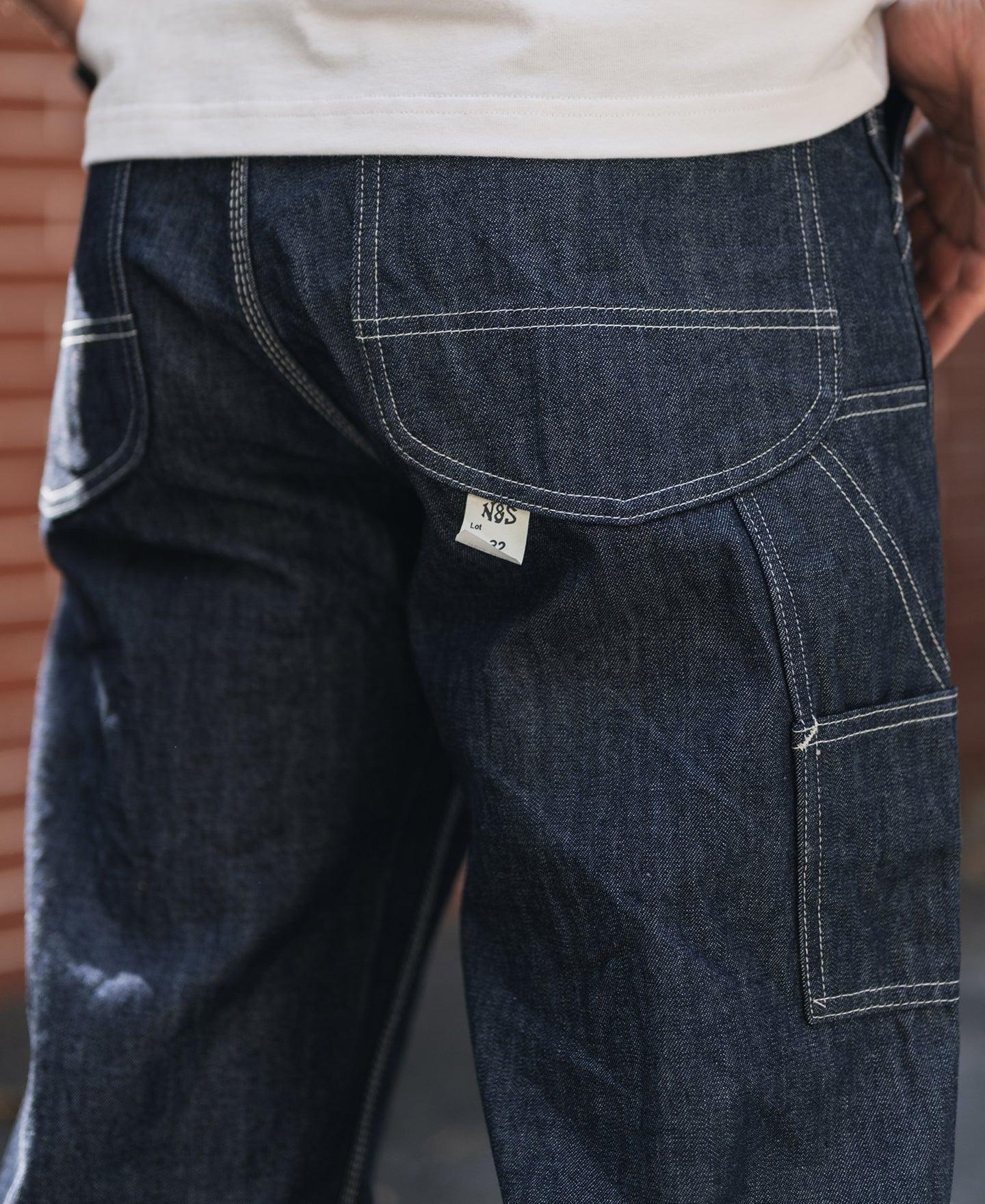 1950s Indigo Denim Painter Pants Product Image