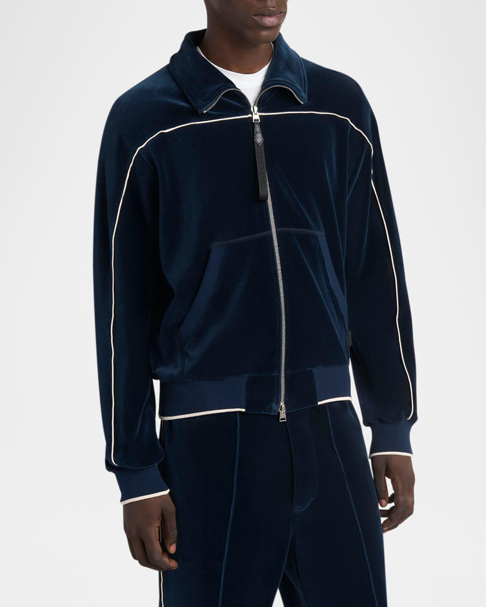 Men's Velour Piped Sweatpants Product Image