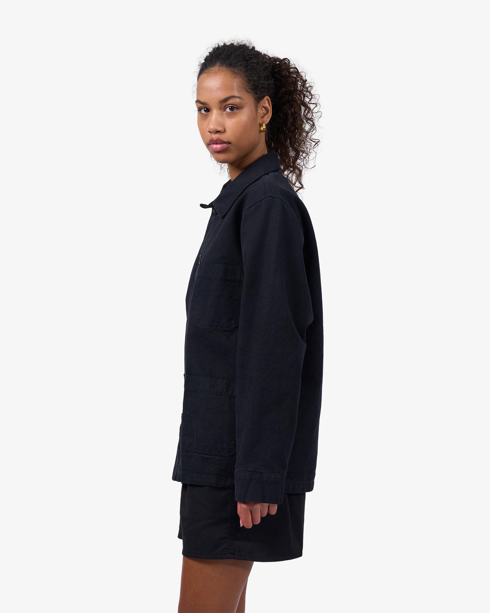 Organic Workwear Jacket - Stone Blue Product Image