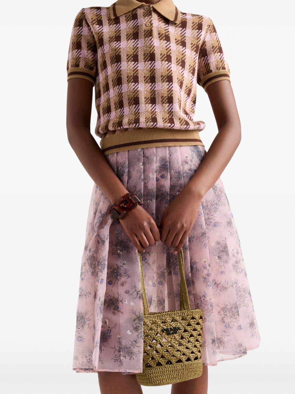 floral-print pleated skirt Product Image
