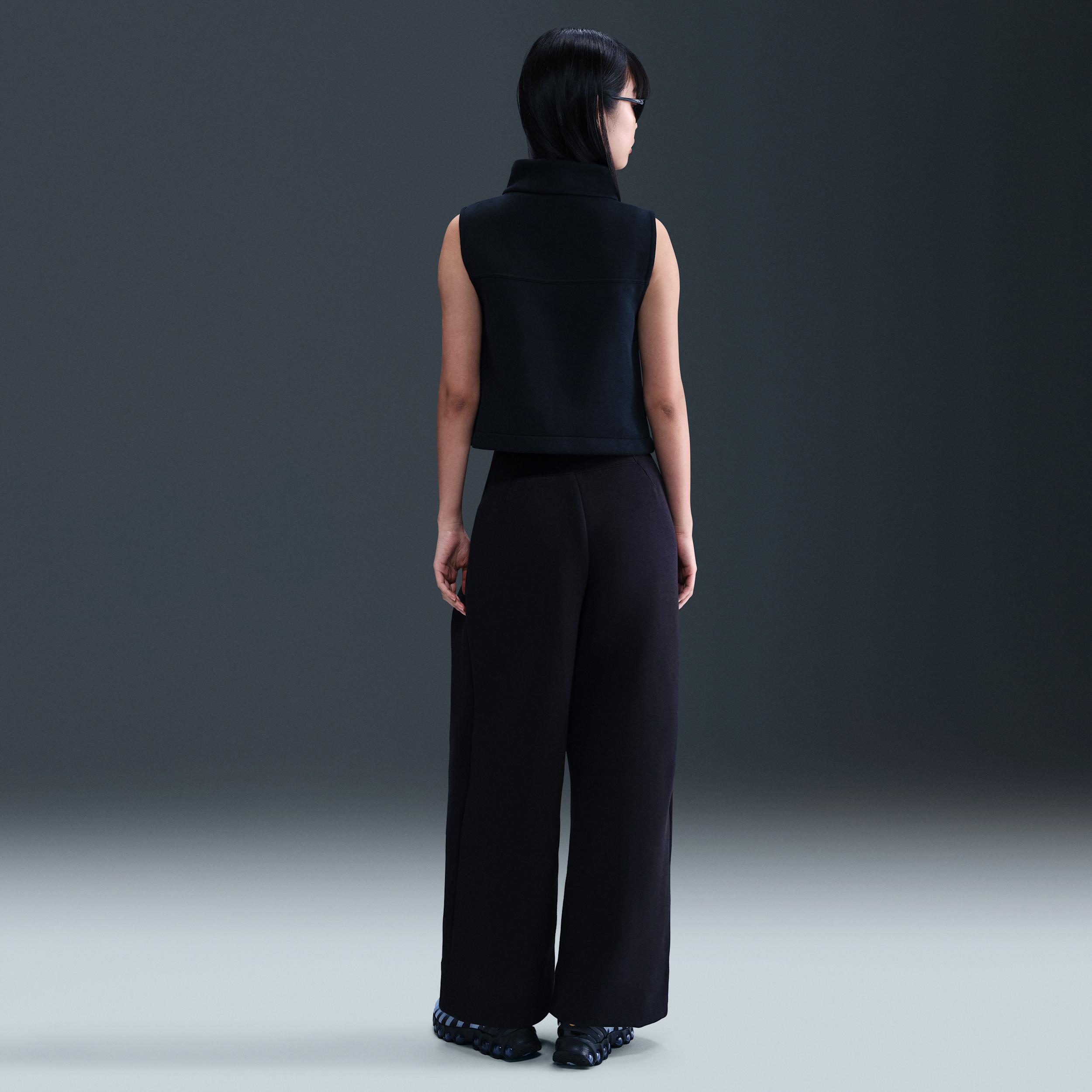 Womens Nike Sportswear Tech Fleece Full-Zip Vest | HJ1378-010 Product Image