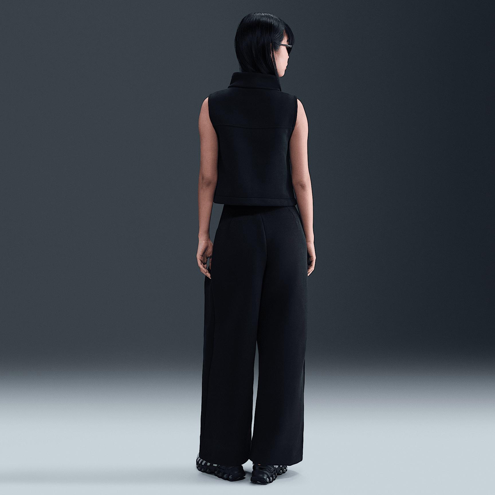 Womens Nike Sportswear Tech Fleece Full-Zip Vest | HJ1378-010 Product Image