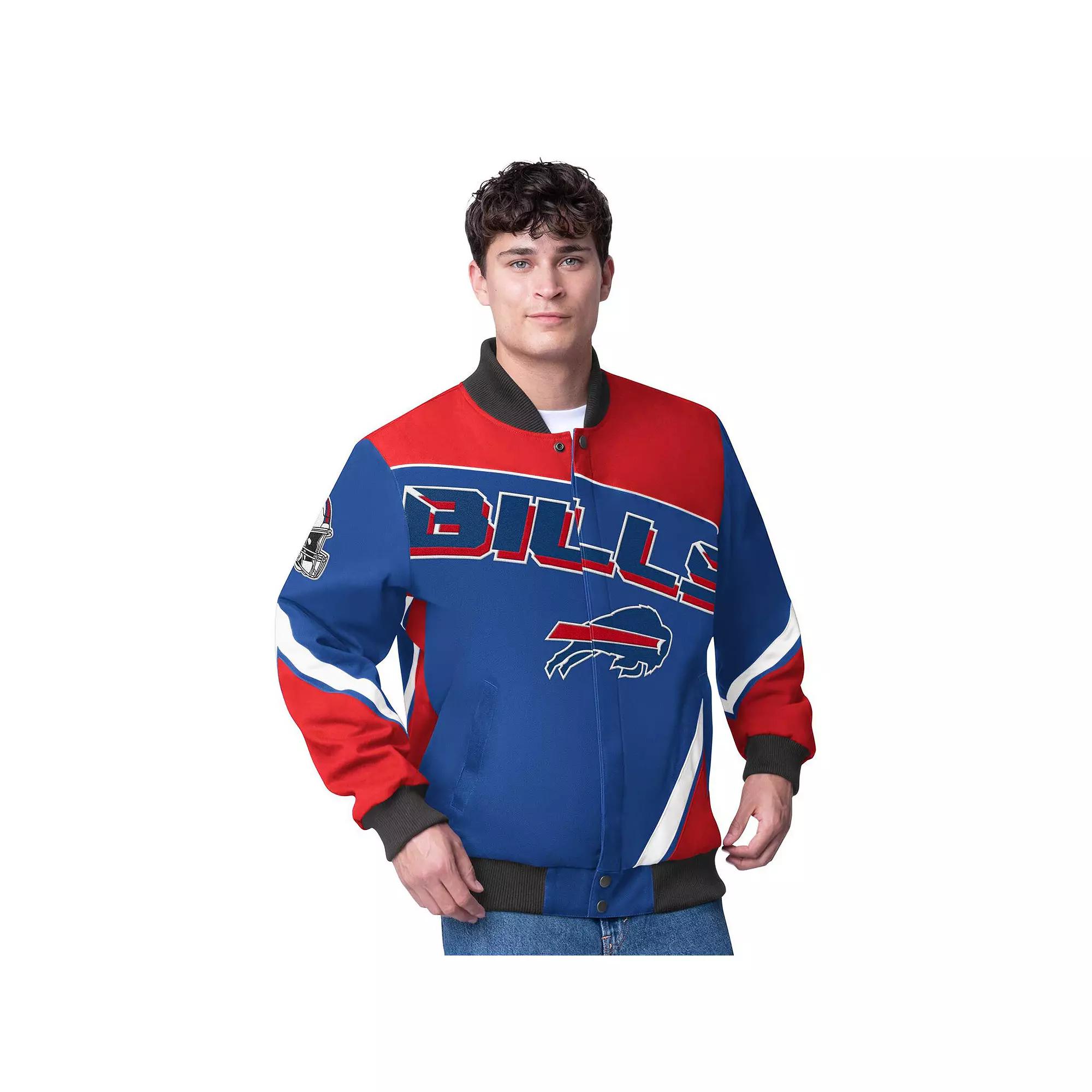 Men's G-III Extreme  Royal Buffalo Bills Maximum Racing Full-Zip Jacket, Size: Small, Blue Product Image