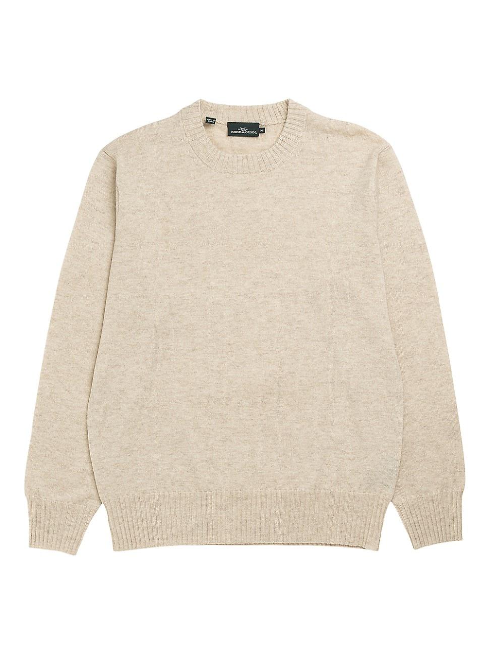 Mens Christchurch Wool-Cashmere Crewneck Sweater Product Image