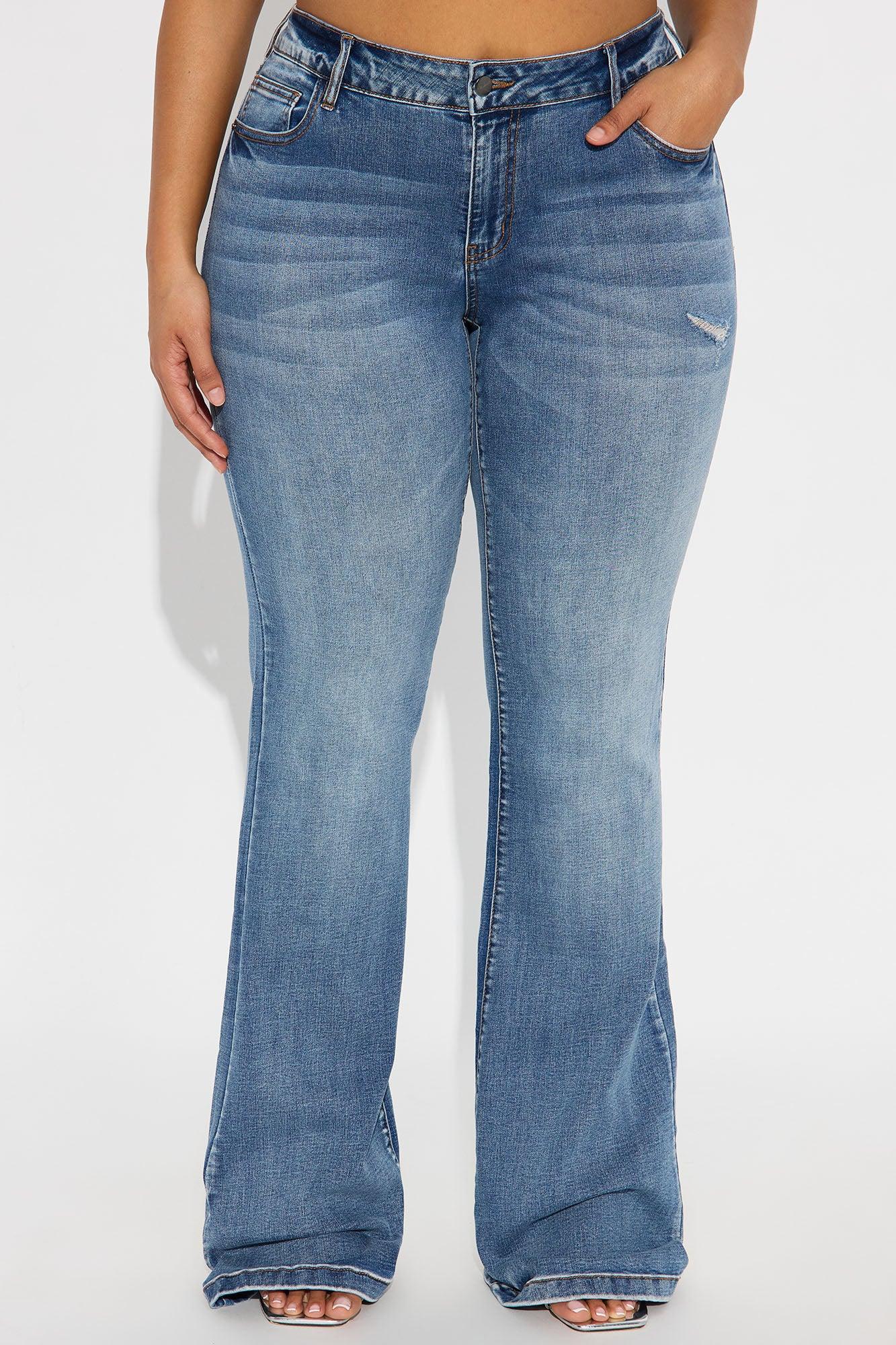 Tall Can't Compete Low Rise Stretch Bootcut Jean - Medium Wash Female Product Image