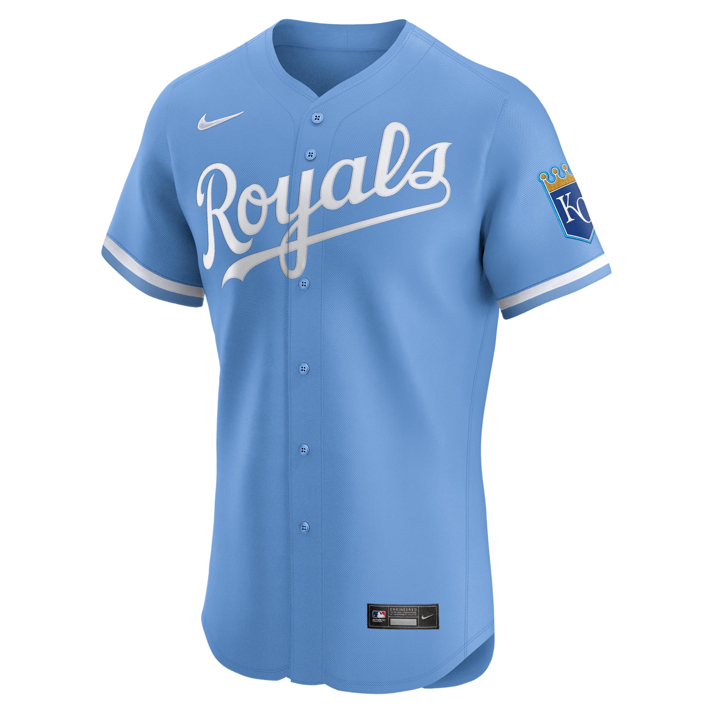 Kansas City Royals Nike Mens Dri-FIT ADV MLB Elite Jersey | 9B10ROA6ROY-JSG Product Image