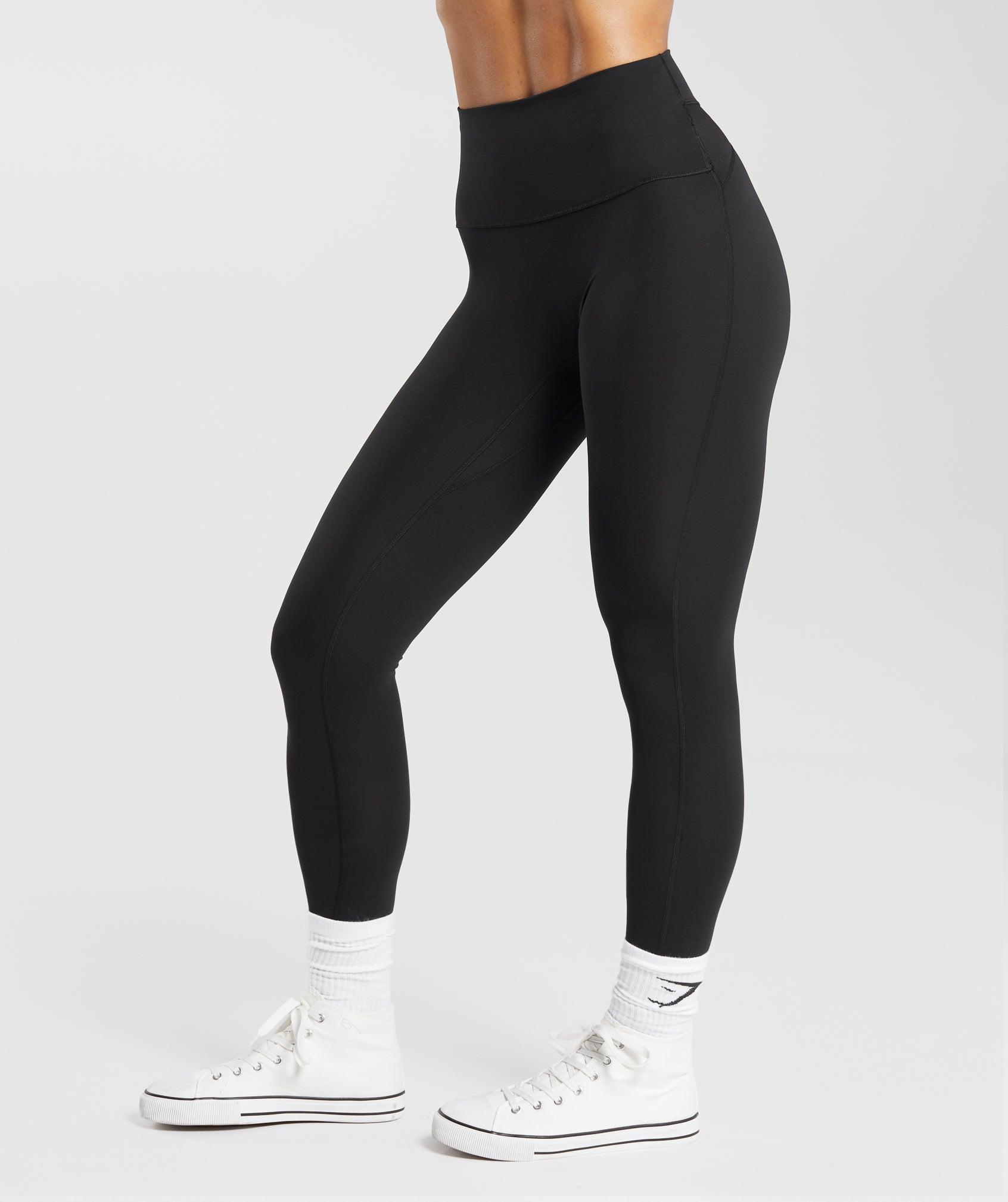 Gymshark Legacy Regular Leggings - Black Female Product Image