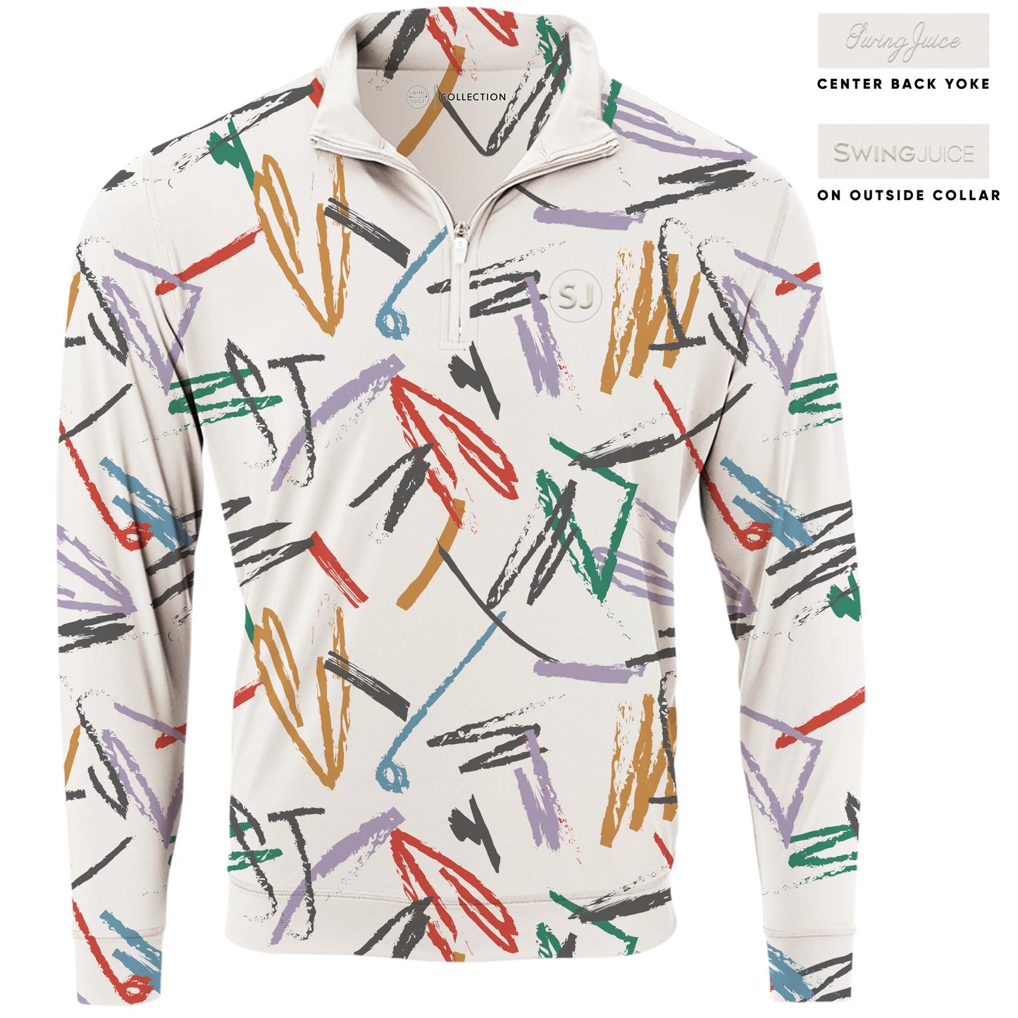 SwingJuice Golf Strokes Men's Quarter Zip Product Image