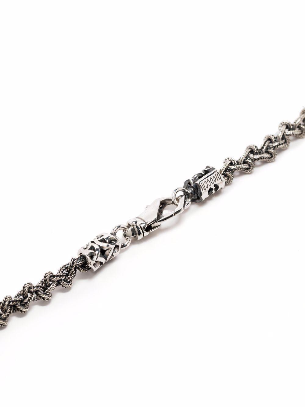 braided knot necklace Product Image