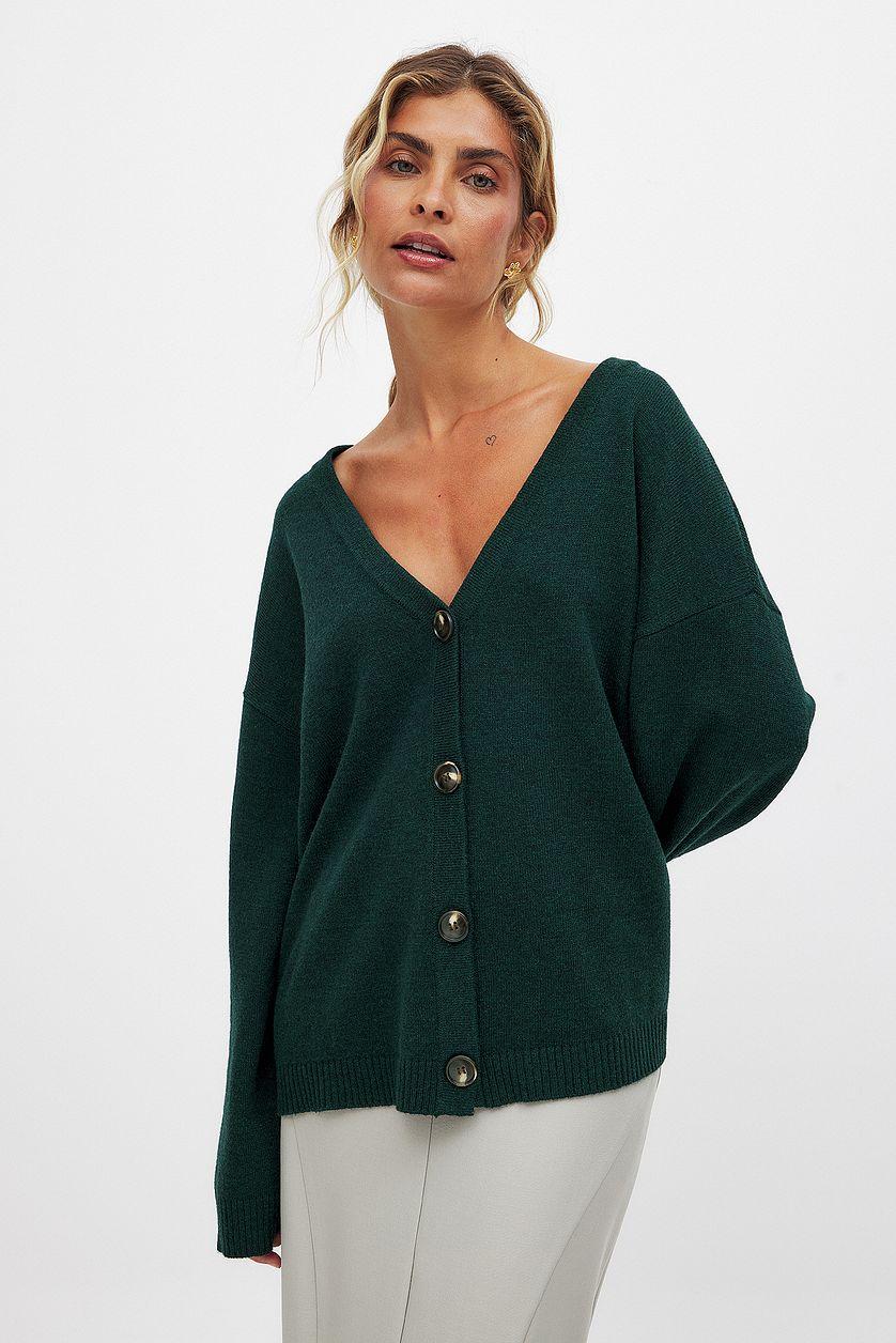 Knitted Oversized Cardigan Product Image