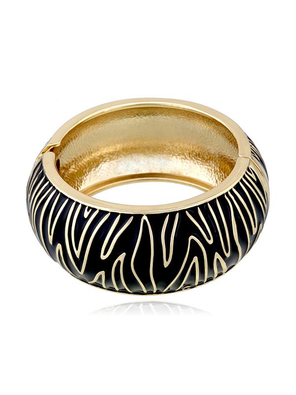 Geometric Zebra-Stripe Bracelet Accessories Product Image