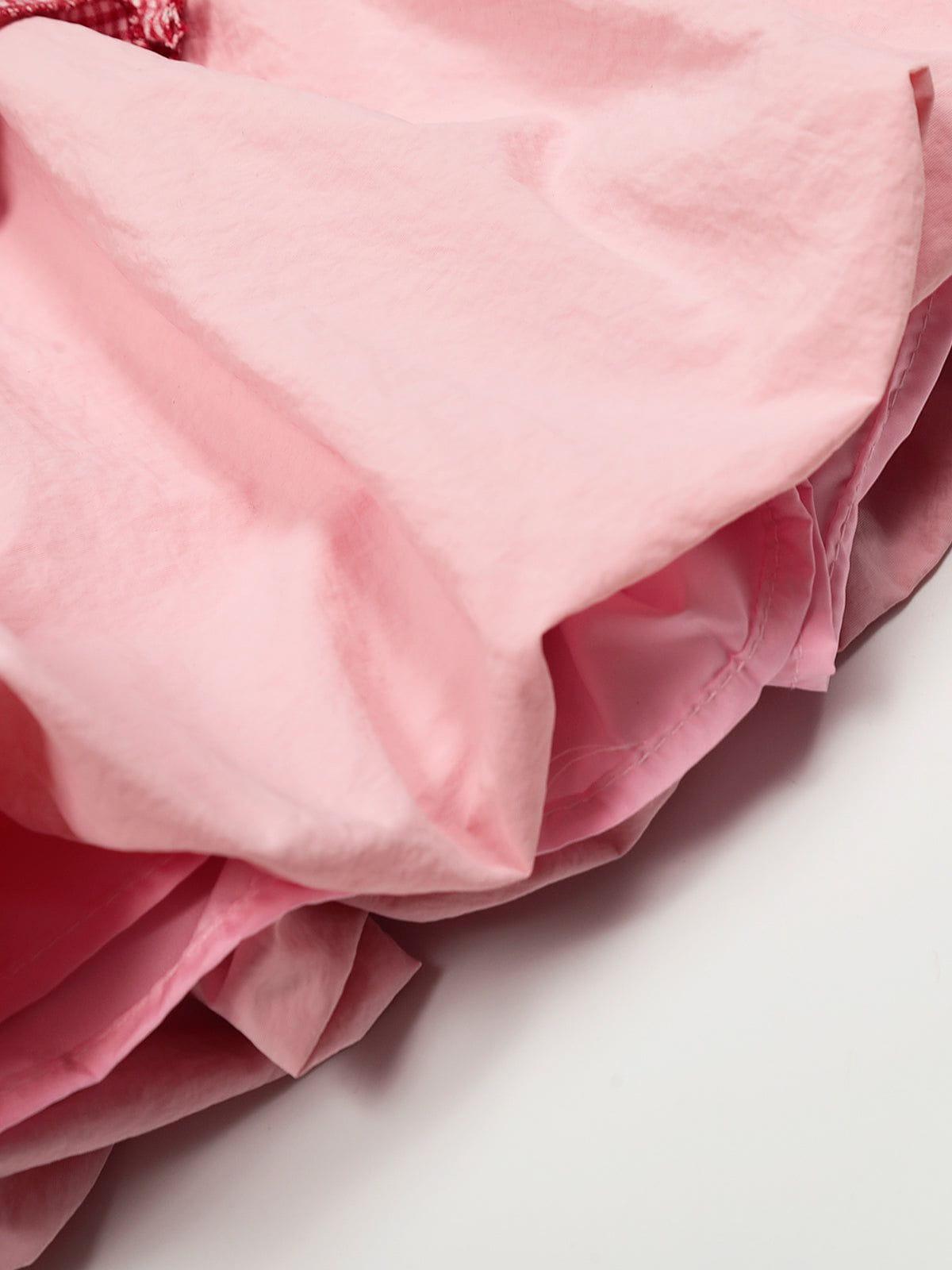 Aelfric Eden Plaid Patchwork Skirt Female Product Image