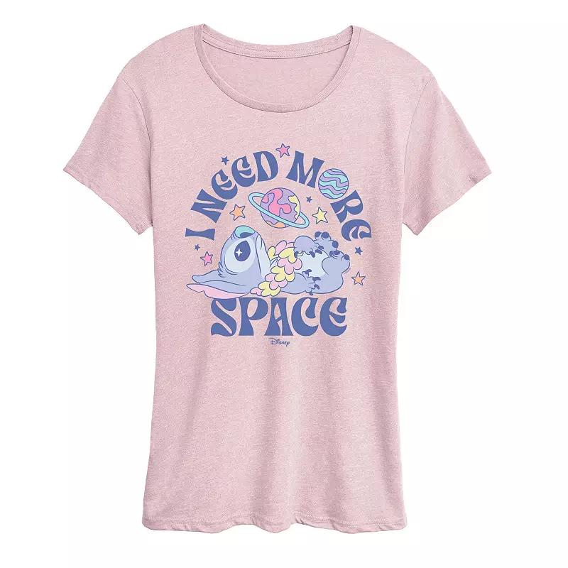 Disney's Lilo & Stitch Women's Need More Space Graphic Tee,  Product Image