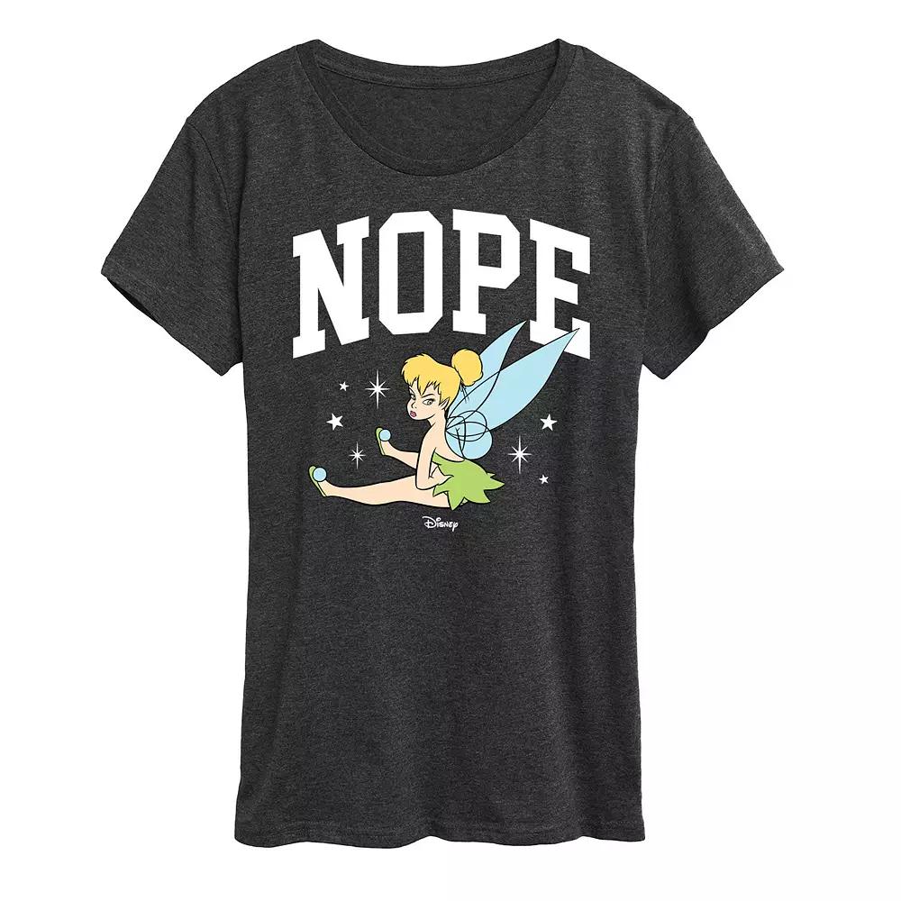 Disney's Tinker Women's Bell Nope Graphic Tee, Girl's,  Product Image