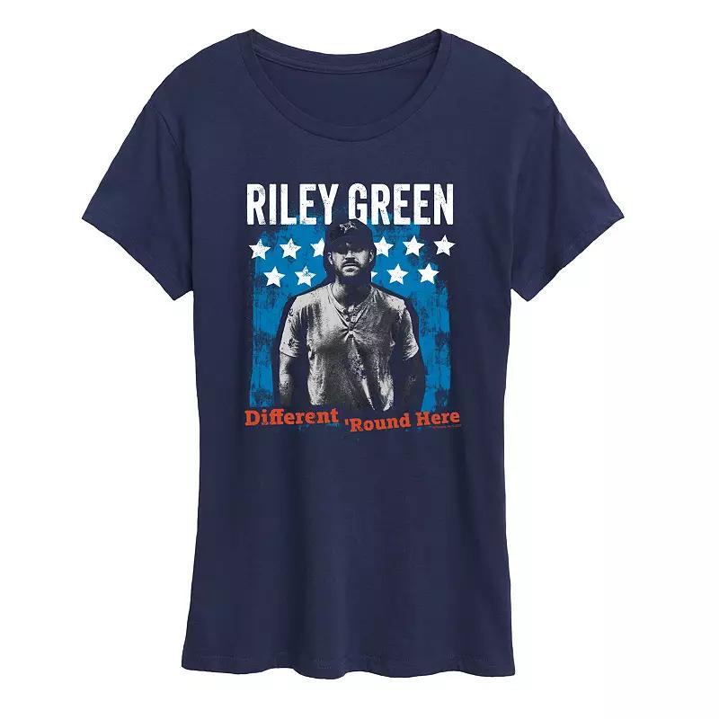 Women's Riley Green Different 'Round Here Graphic Tee,  Product Image