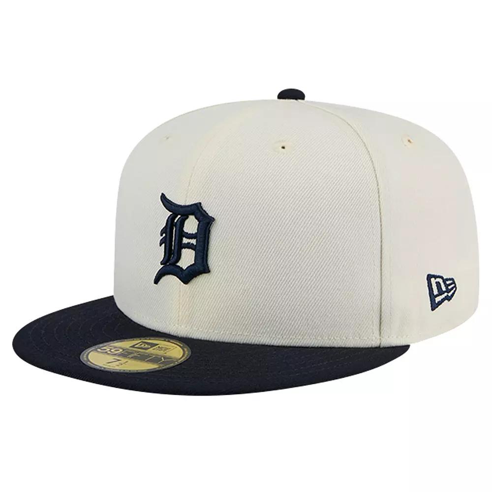 New Era Mens New Era Tigers Cooperstown Chrome 59FIFTY Fitted Hat - Mens Product Image