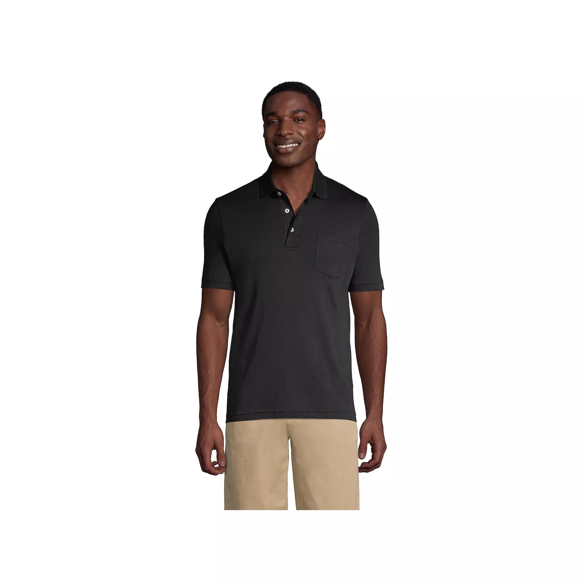 Big & Tall Lands' End Supima Polo, Men's,  Product Image