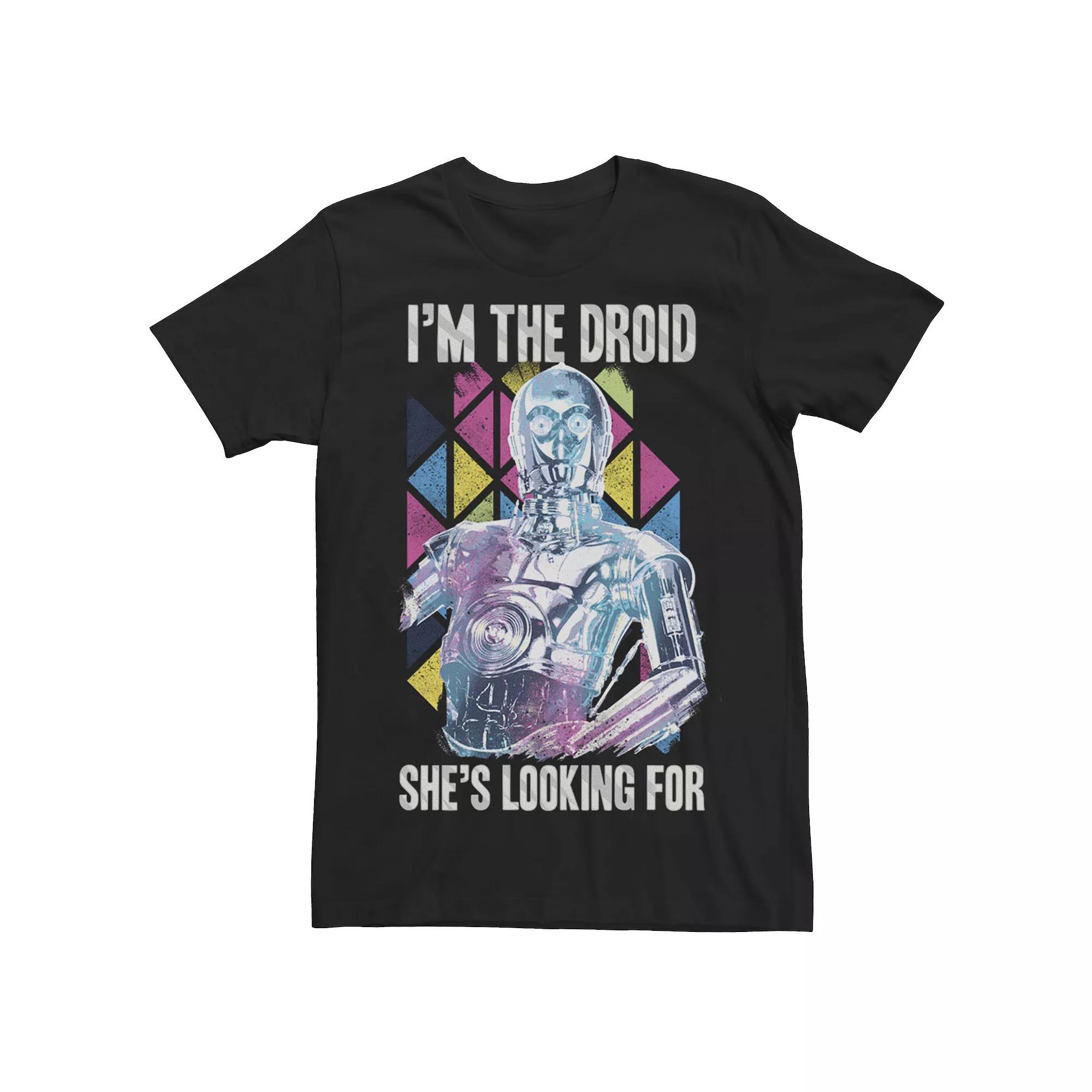 Men's Star Wars "Droid She's Looking For" Valentine Graphic Tee,  Product Image