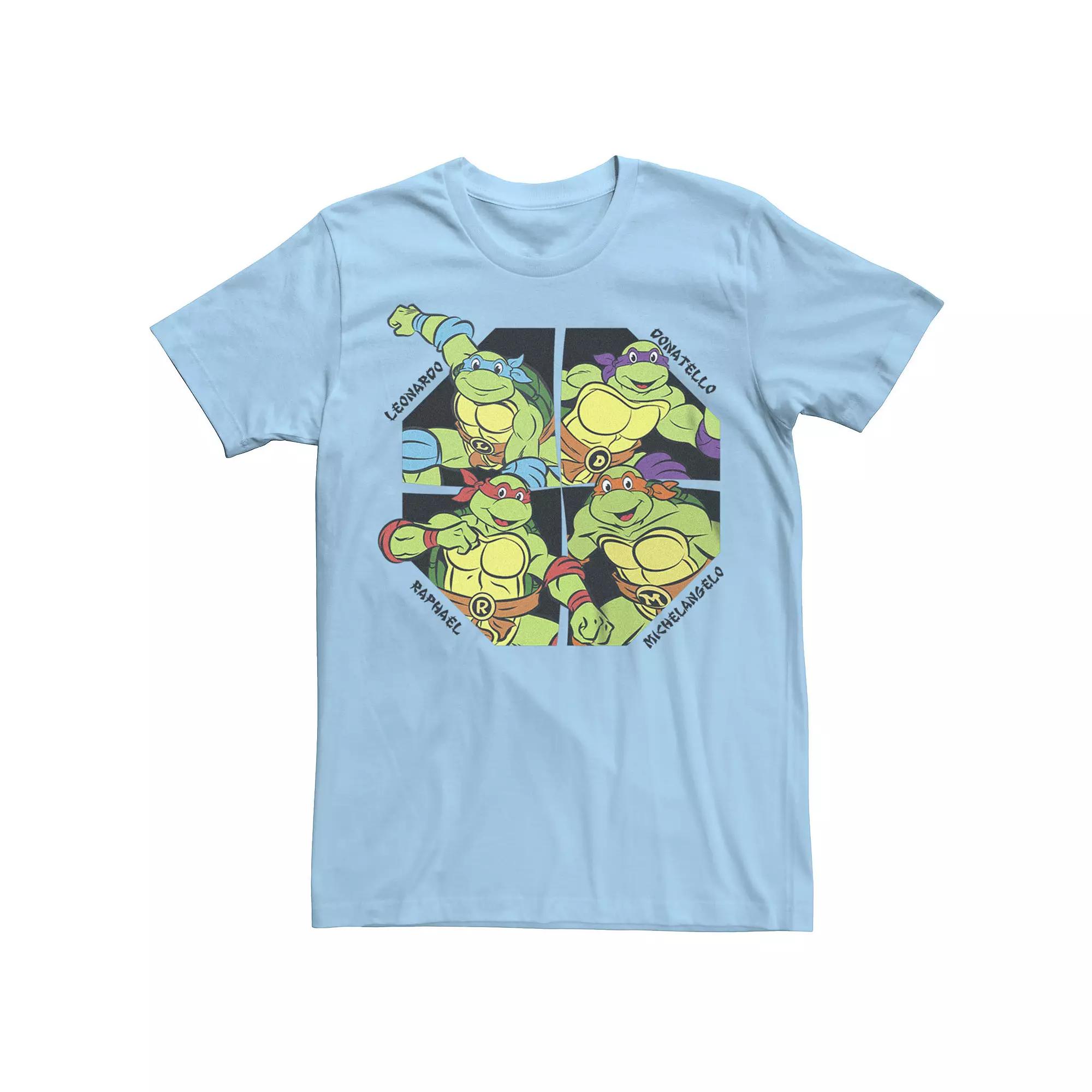 Men's Teenage Mutant Ninja Turtles Main Guys Graphic Tee,  Product Image