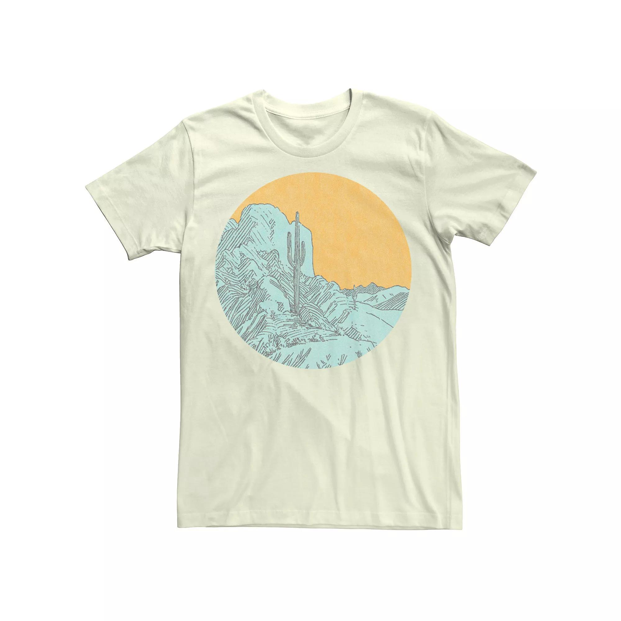Men's Desert Circle Sketch Tee,  Product Image